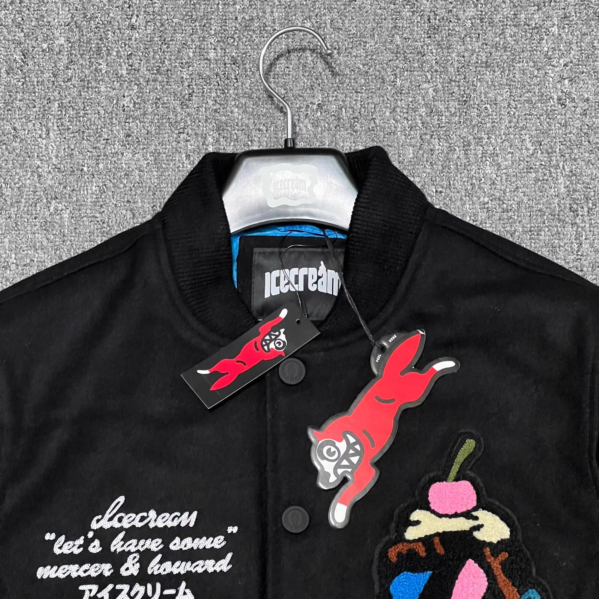 Billionaire Boys Club BBC ICECREAM Wool Blend Varsity Jacket Q7 Size US S / EU 44-46 / 1 - 8 Thumbnail