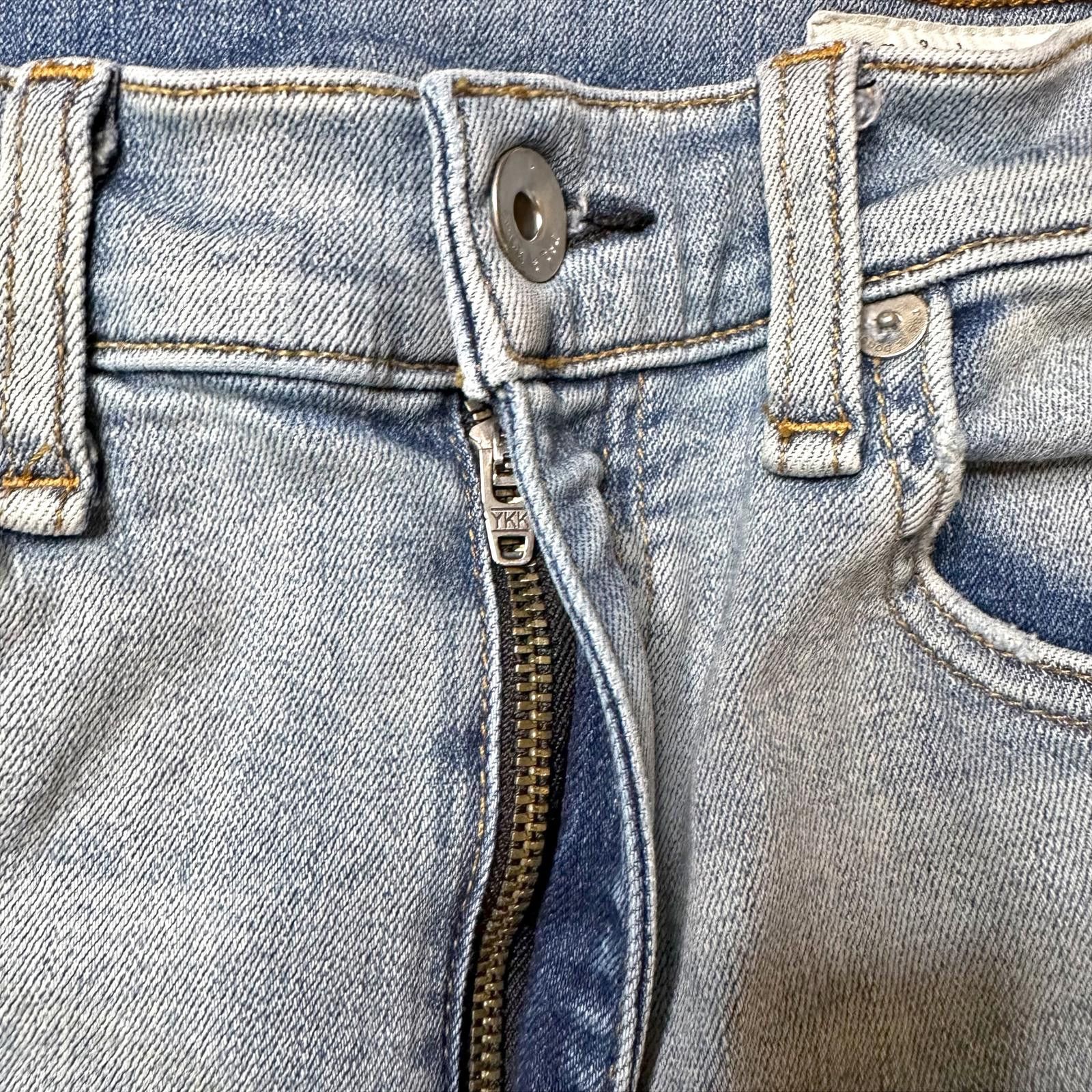 Rag & Bone Rag & Bone Distressed High Rise Ankle Skinny Jeans Womens 29 Size 29" - 5 Thumbnail