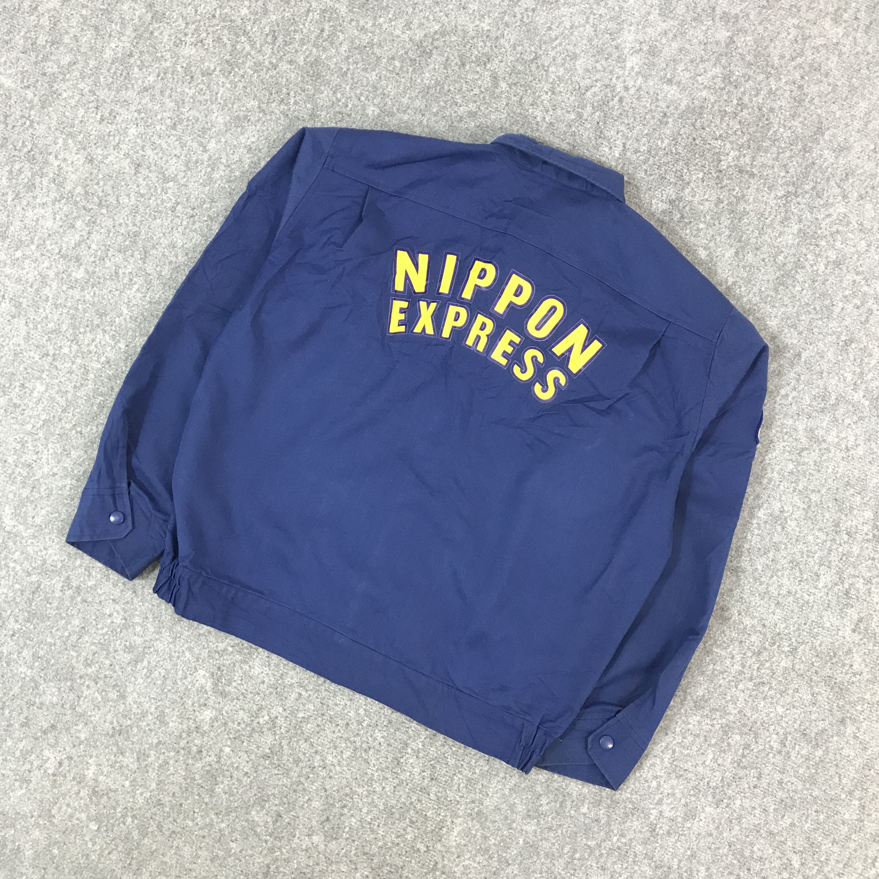 Japanese Brand NIPPON EXPRESS JAPAN UNIFORM JACKET Size US L / EU 52-54 / 3 - 6 Thumbnail
