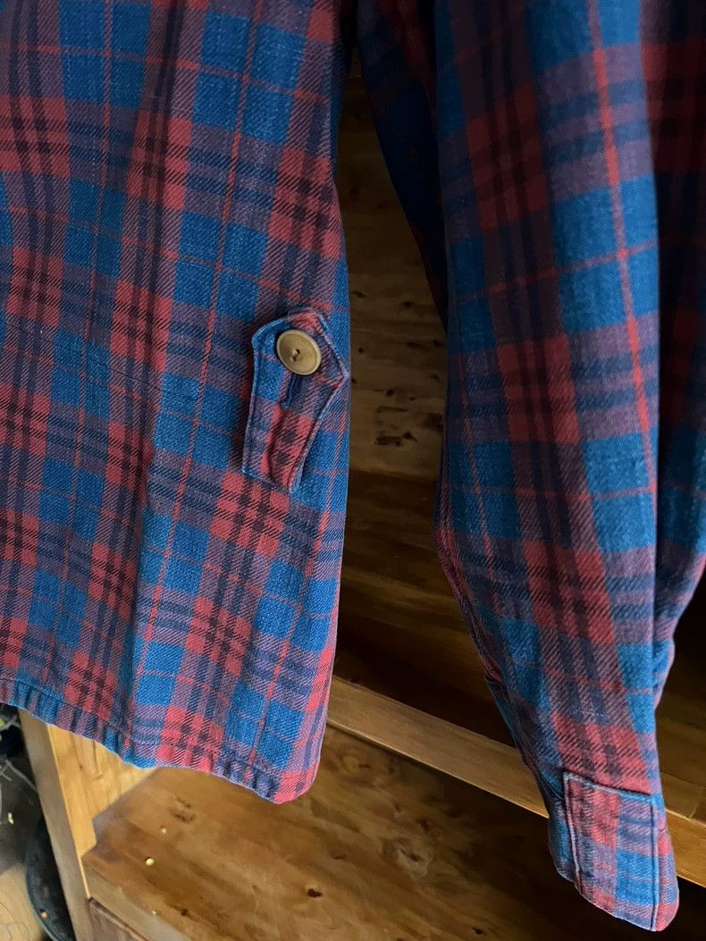 Visvim Visvim14aw embroidered stand-up collar vintage washed check Size US M / EU 48-50 / 2 - 6 Thumbnail