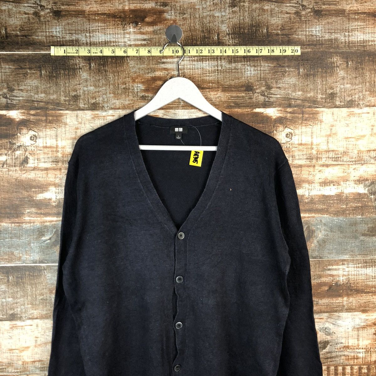 Japanese Brand Uniqlo japan Black Cardigan Knitwear #A1345 Size US L / EU 52-54 / 3 - 5 Thumbnail