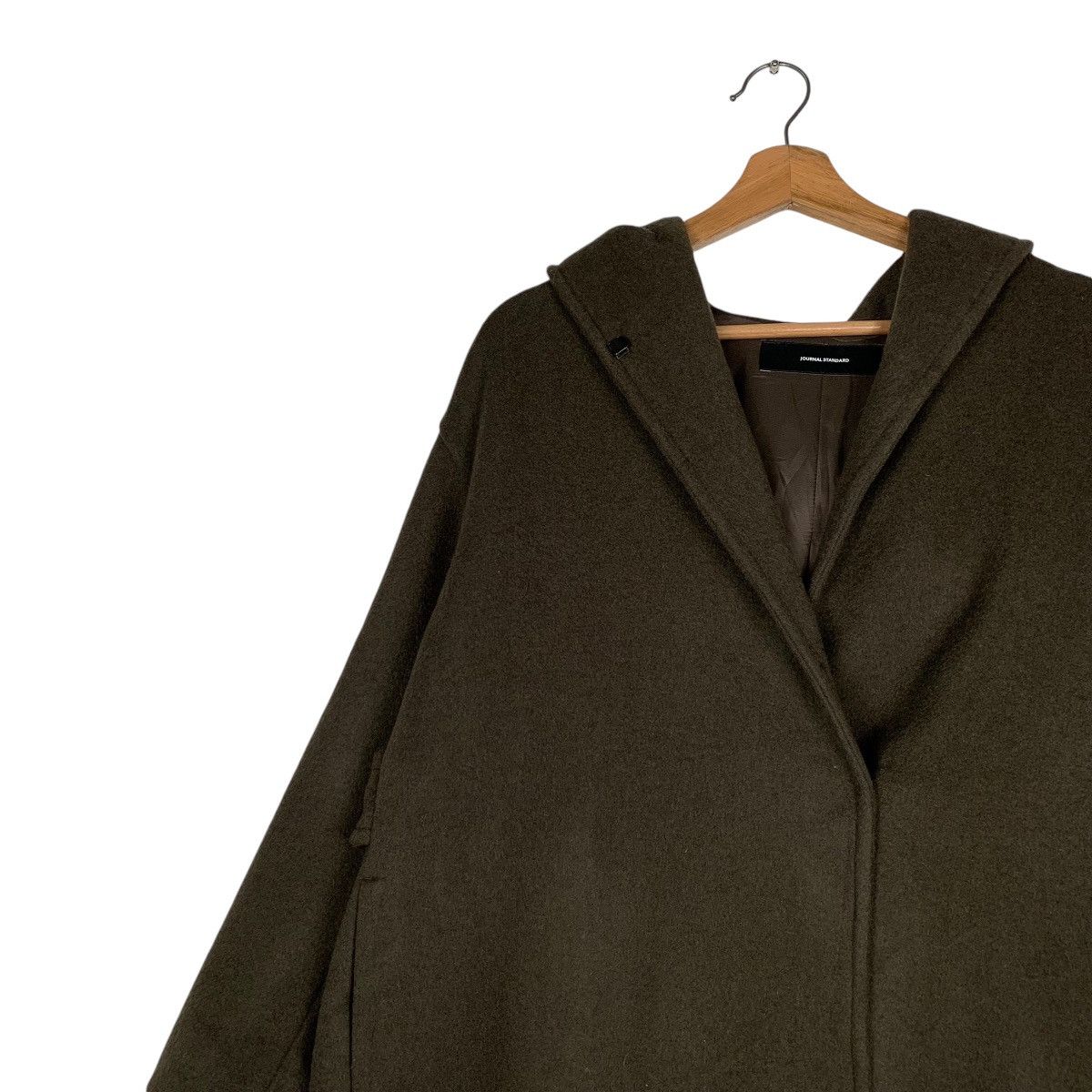 Journal Standard Journal Standard Wool Hooded Coat Size M / US 6-8 / IT 42-44 - 7 Thumbnail