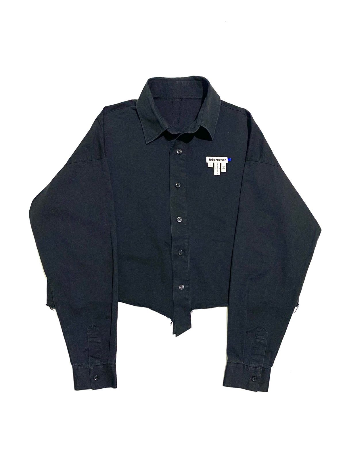 Ader Error ADER ERROR OVERSIZED CROPPED DISTRESSED UNISEX SHIRT Size US S / EU 44-46 / 1 - 1 Thumbnail