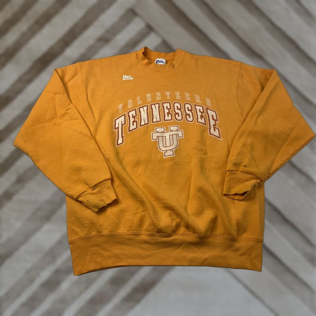Vintage VINTAGE Pro Player Tennessee Volunteers Orange Crewneck Sweatshirt Mens XL USA Orange Crewneck Sweatshirt Size US XL / EU 56 / 4 - 1 Thumbnail