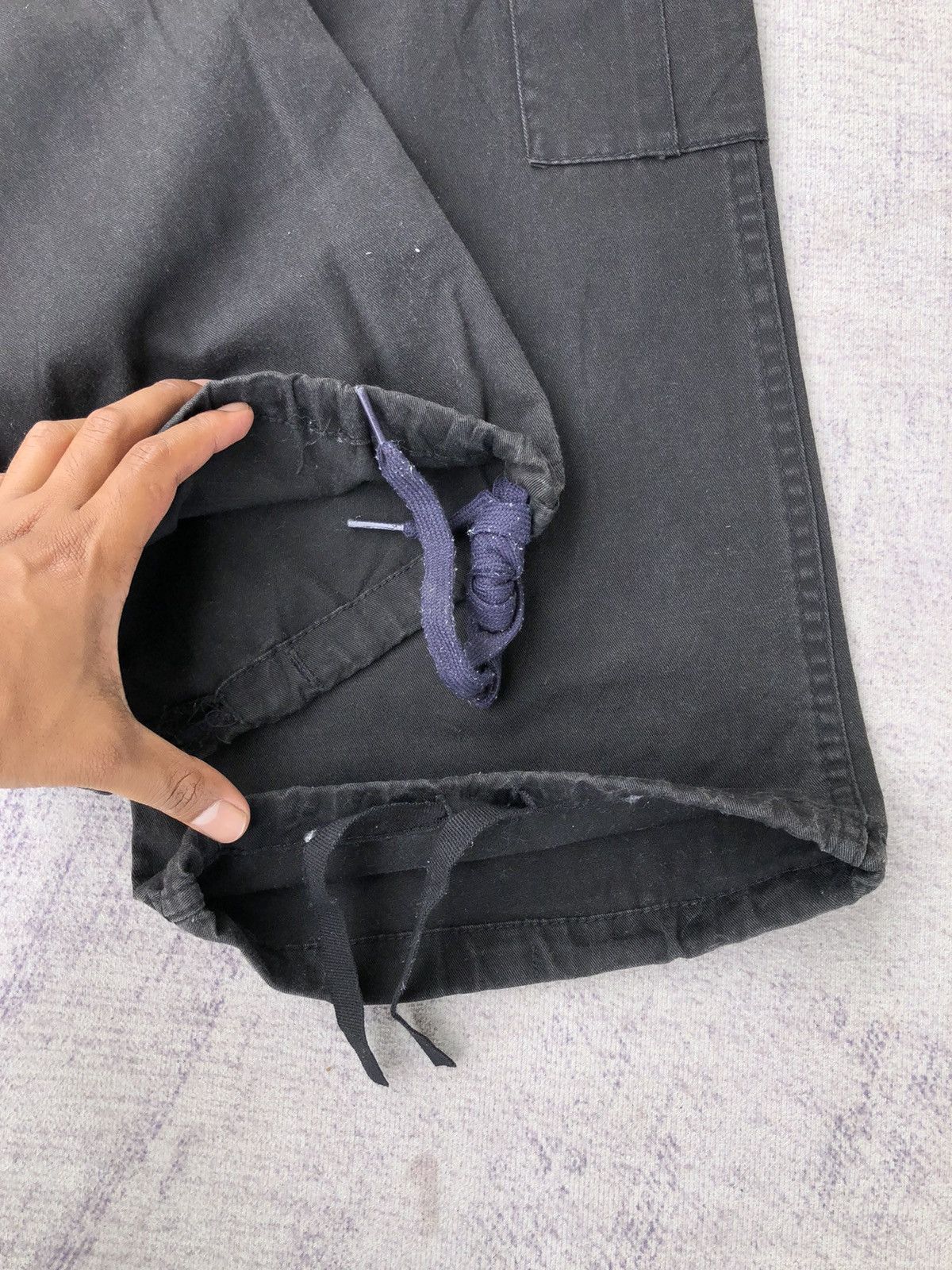 All Blacks W36 Vintage Black Cargo Pants 8 poket Military Pants Size US 36 / EU 52 - 6 Thumbnail