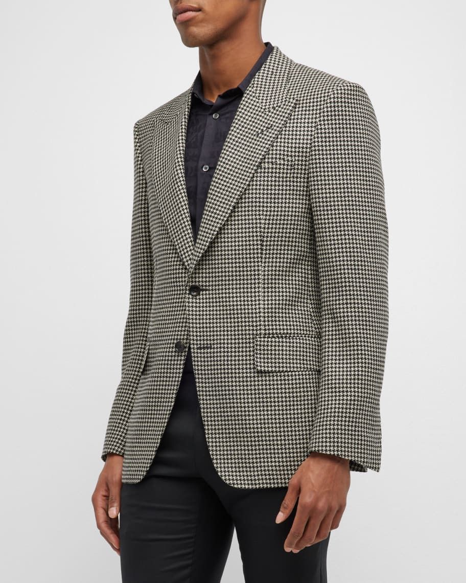 Tom Ford o1w1db10724 Shelton Fit Jacket in White Black Size US S / EU 44-46 / 1 - 2 Thumbnail