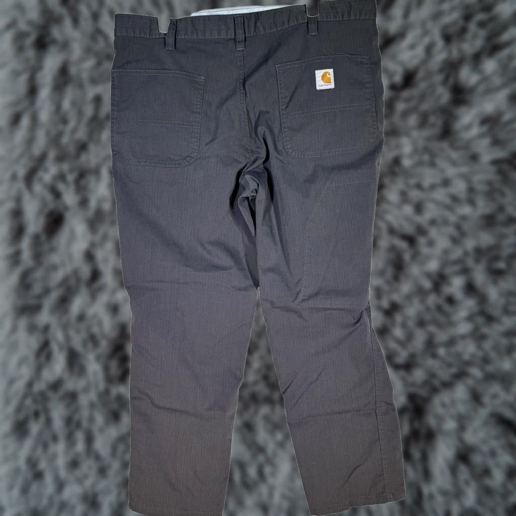 Carhartt Carhartt Pants Mens 36x28 Gray Ripstop Cargo Workwear Relaxed Fit Paint Stains Size US 36 / EU 52 - 1 Thumbnail