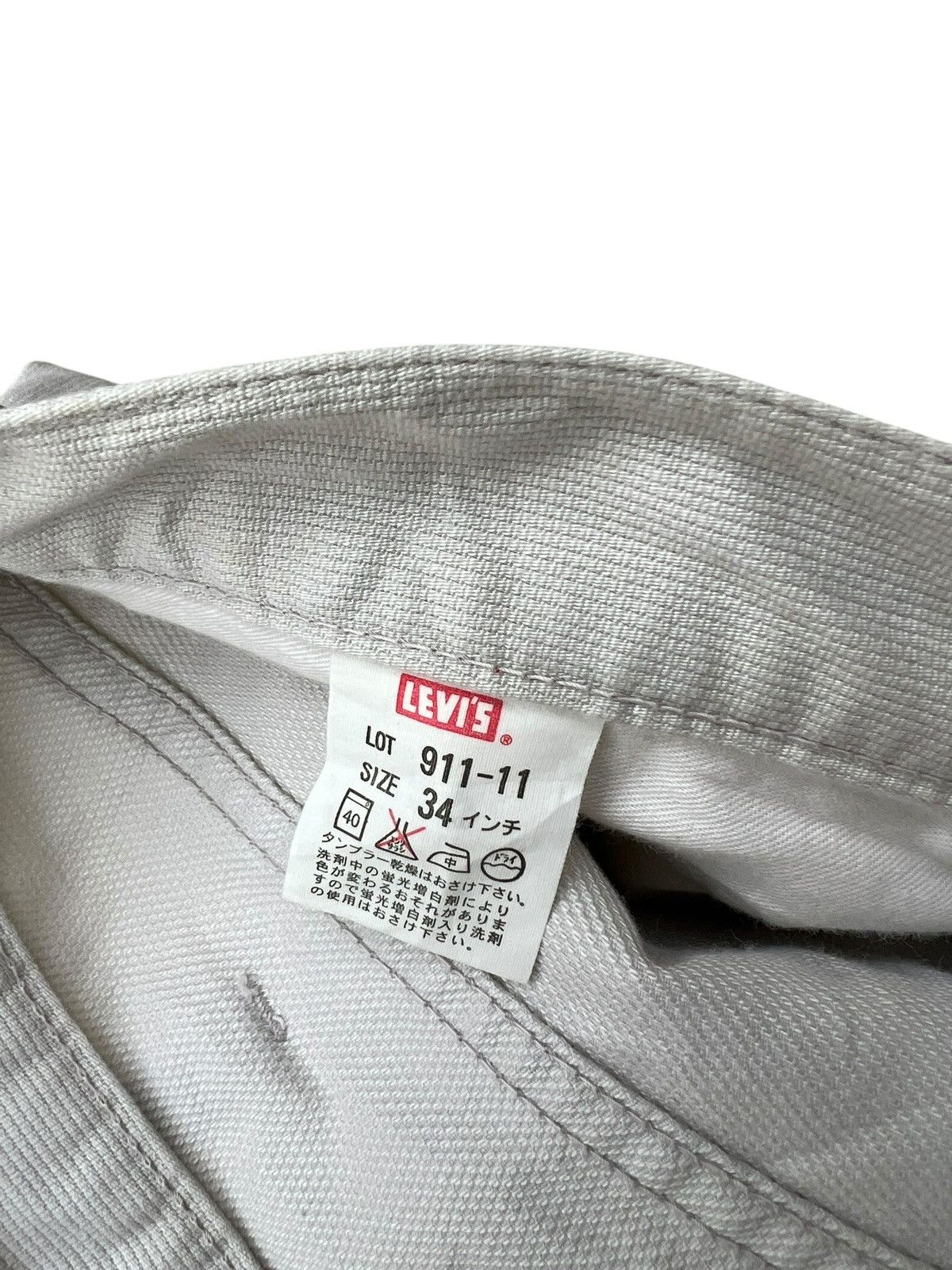 Levi's Vintage Clothing Vintage 2000 LVC Levi’s 911B Big E Pique Pant Size US 34 / EU 50 - 21 Thumbnail