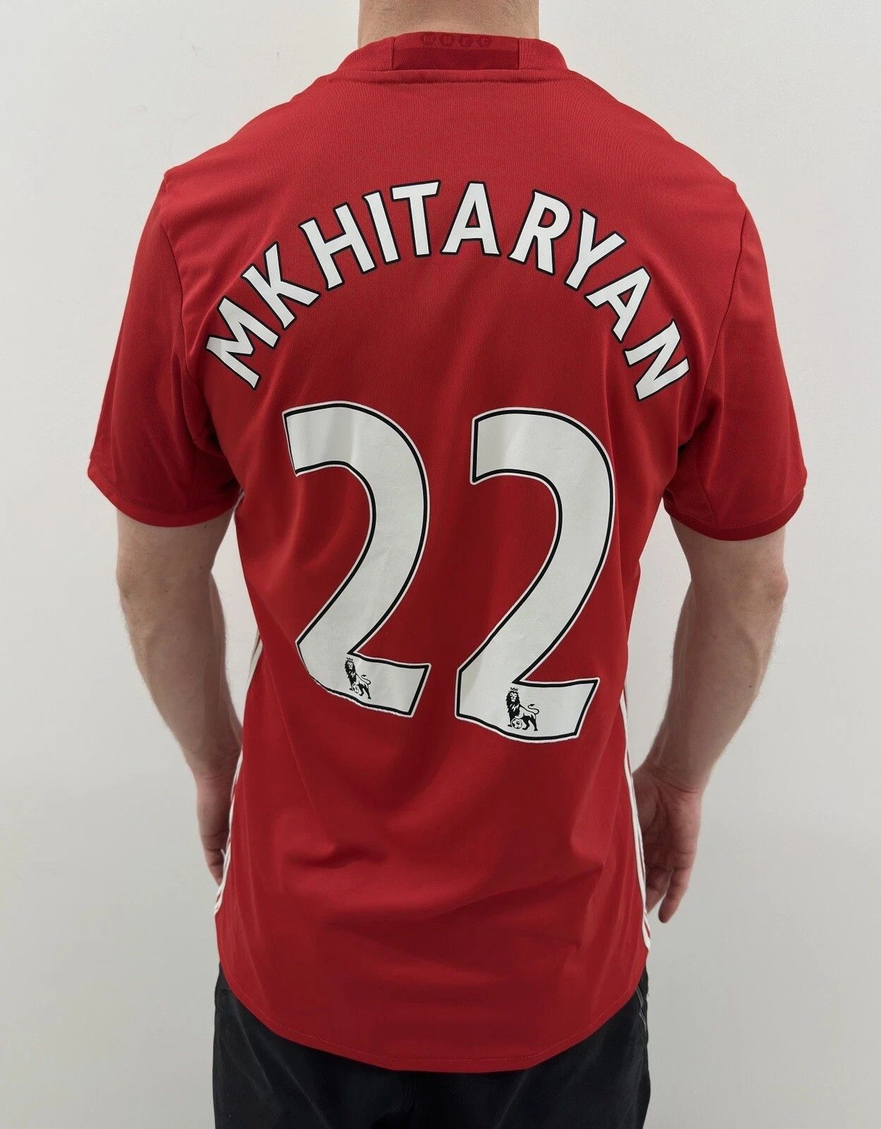 Adidas Manchester United 2016 2017 Home Jersey Soccer Mkhitaryan Size US M / EU 48-50 / 2 - 1 Thumbnail