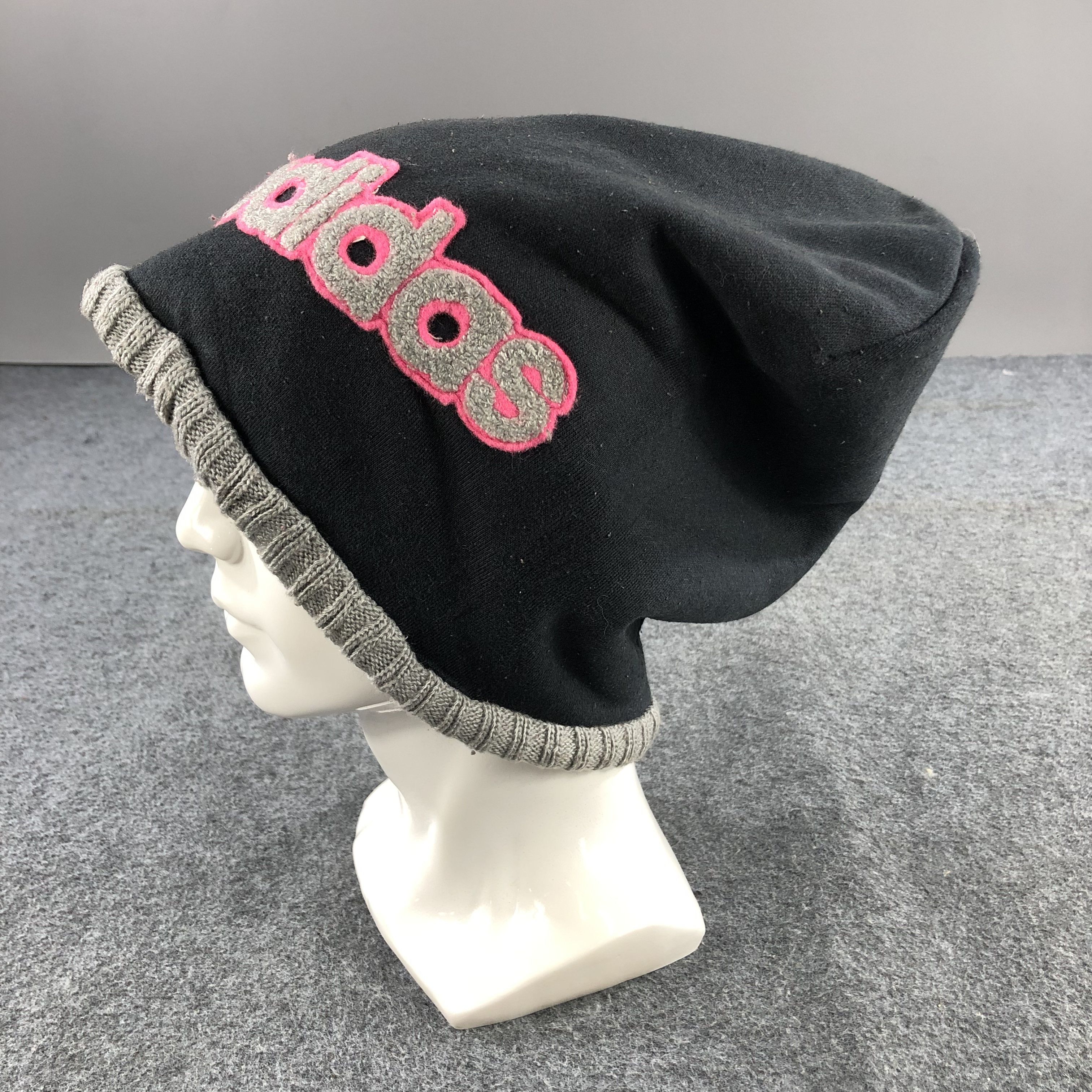 Vintage Adidas Reversible Beanie Snowcap Snow Hat B225 Size ONE SIZE - 2 Thumbnail