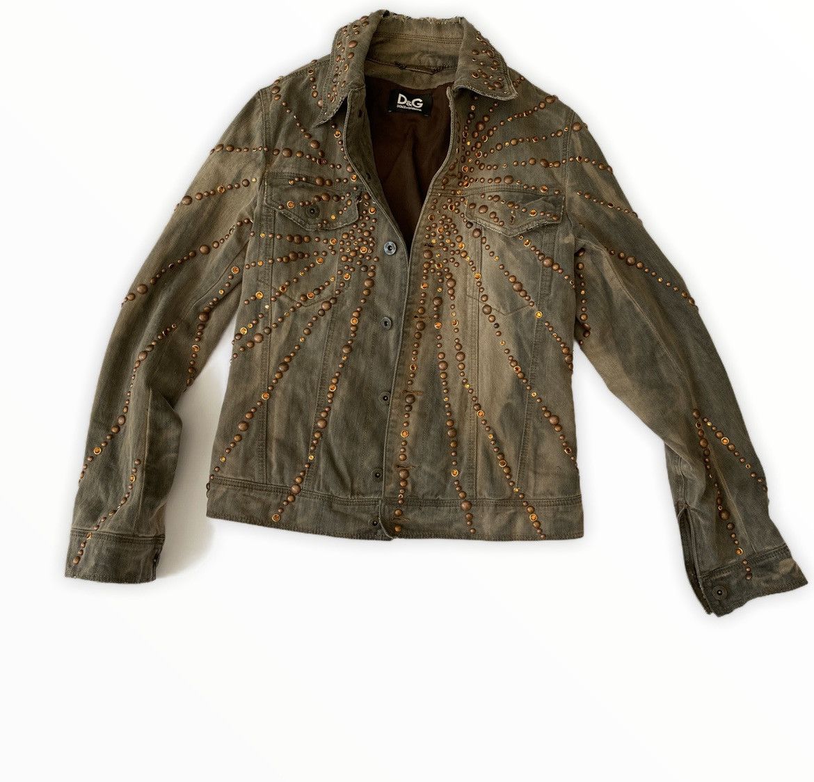 Dolce & Gabbana Dolce & Gabbana Mens Denim Jacket Size US S / EU 44-46 / 1 - 12 Thumbnail