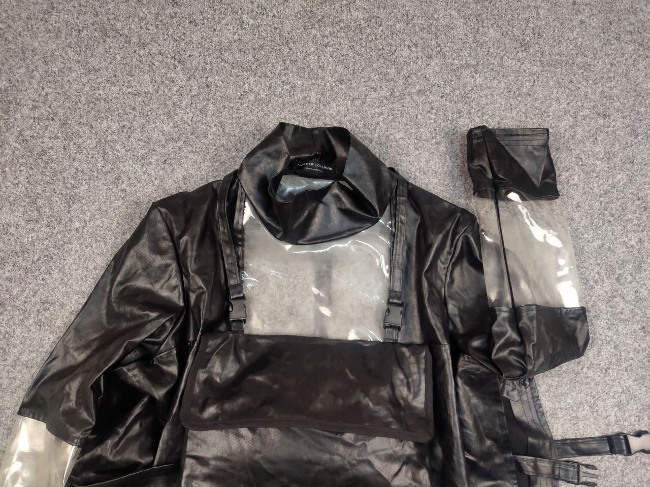Japanese Brand Vintage House Of Loferrie Japan Combined raincoat bag Jacket Size US L / EU 52-54 / 3 - 1 Thumbnail