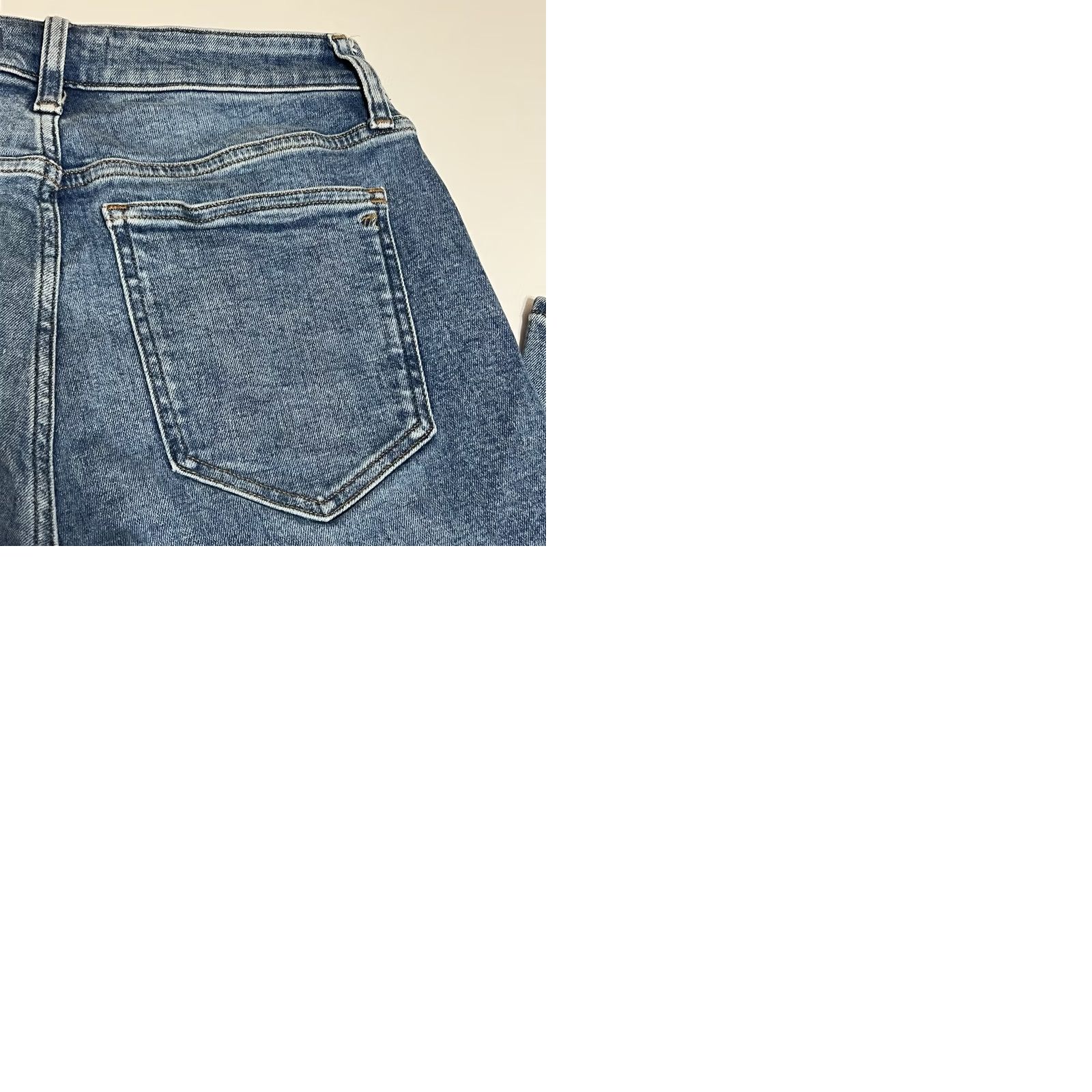Madewell VINTAGE Madewell Jeans Womens 29x27 Curvy Kick Out Blue Medium Wash Denim Size 29" - 9 Thumbnail