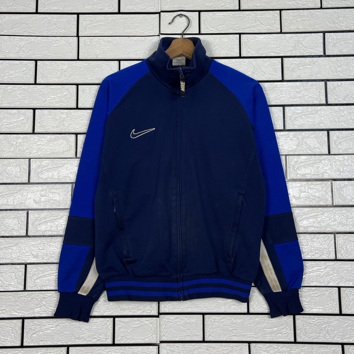 Nike Vintage 90's NIKE Dri-Fit Track Top Jacket #4048-C184 Size US M / EU 48-50 / 2 - 1 Thumbnail