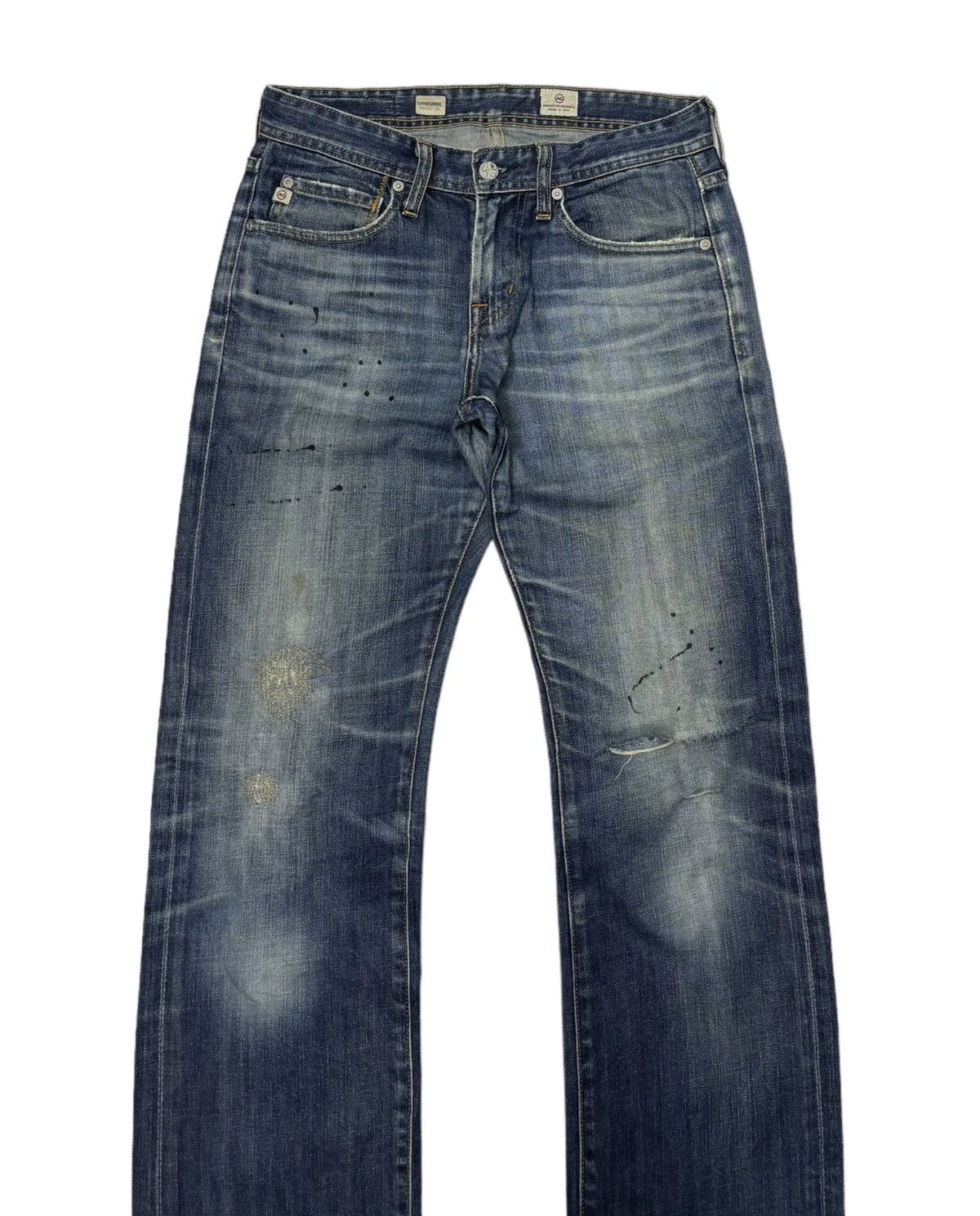 A&G Rock ADRIANO GOLDSCHMIED PAINTER DISTRESSED DENIM JEANS Size US 29 - 6 Thumbnail