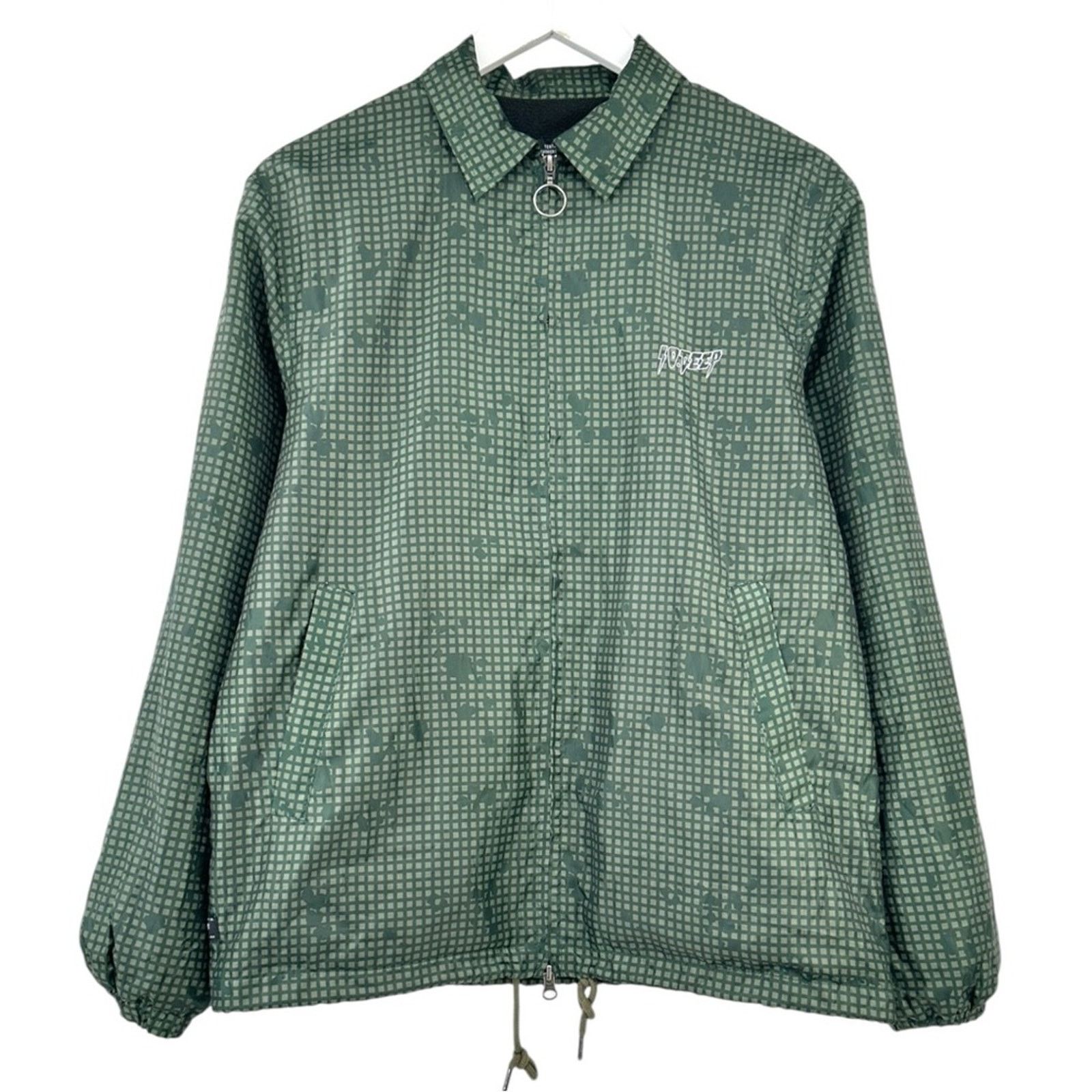10 Deep NWT Dust To Dust Coach's Jacket - Green Floral Windbreaker Size US S / EU 44-46 / 1 - 8 Thumbnail