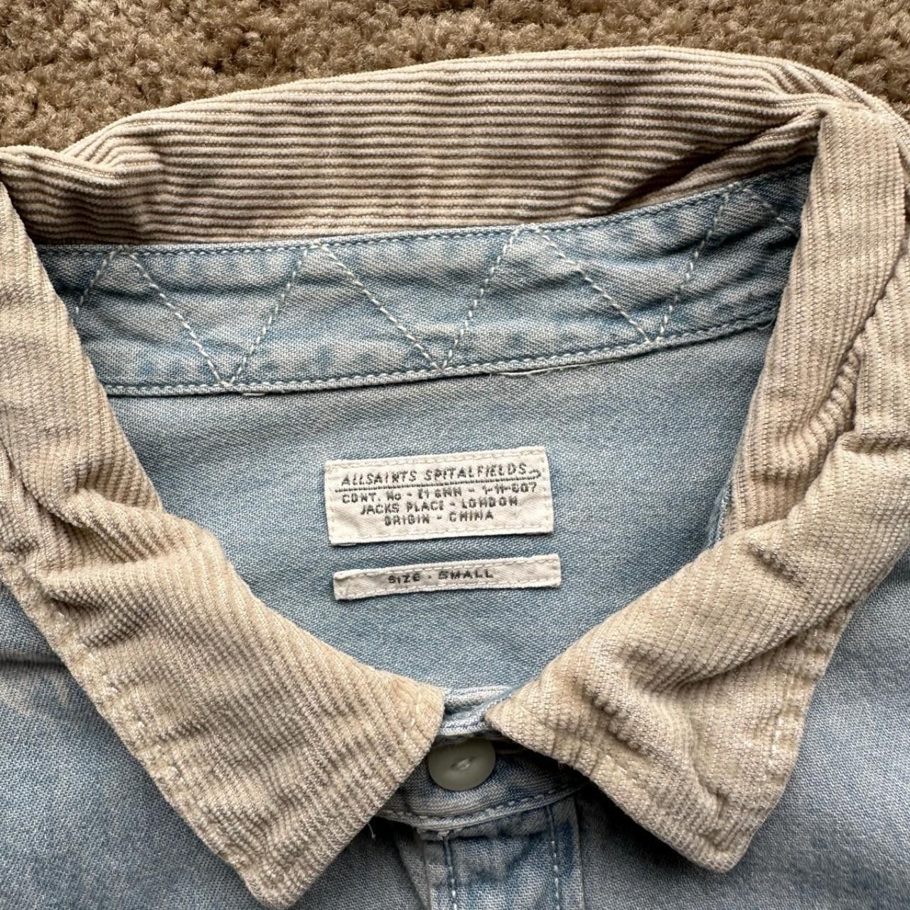 Allsaints Flight Ls Shirt Allsaints Denim Size US S / EU 44-46 / 1 - 3 Thumbnail