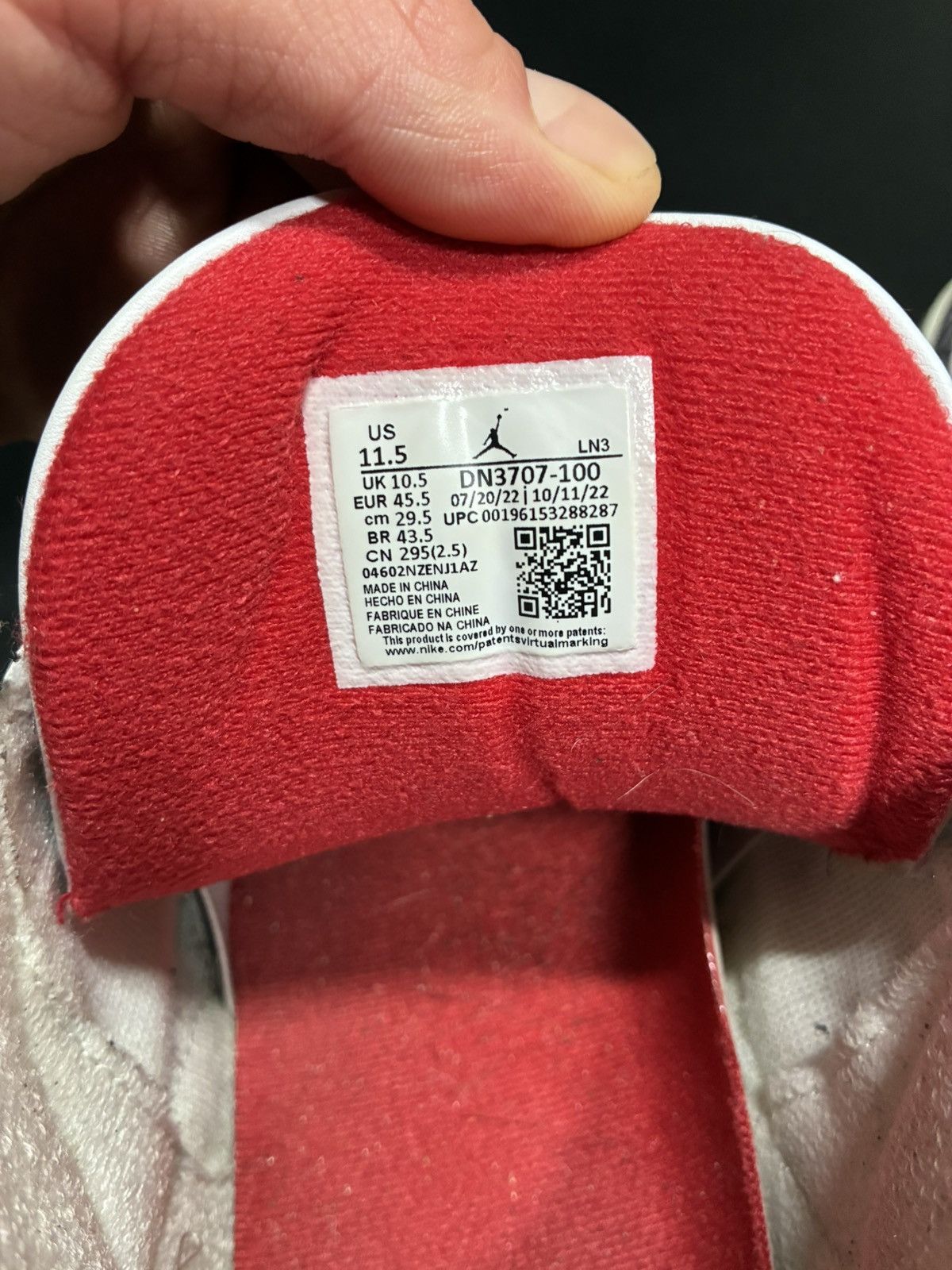 Jordan Brand Jordan 3 retro white cement Reimagined 11.5 Size US 11.5 / EU 44-45 - 5 Thumbnail