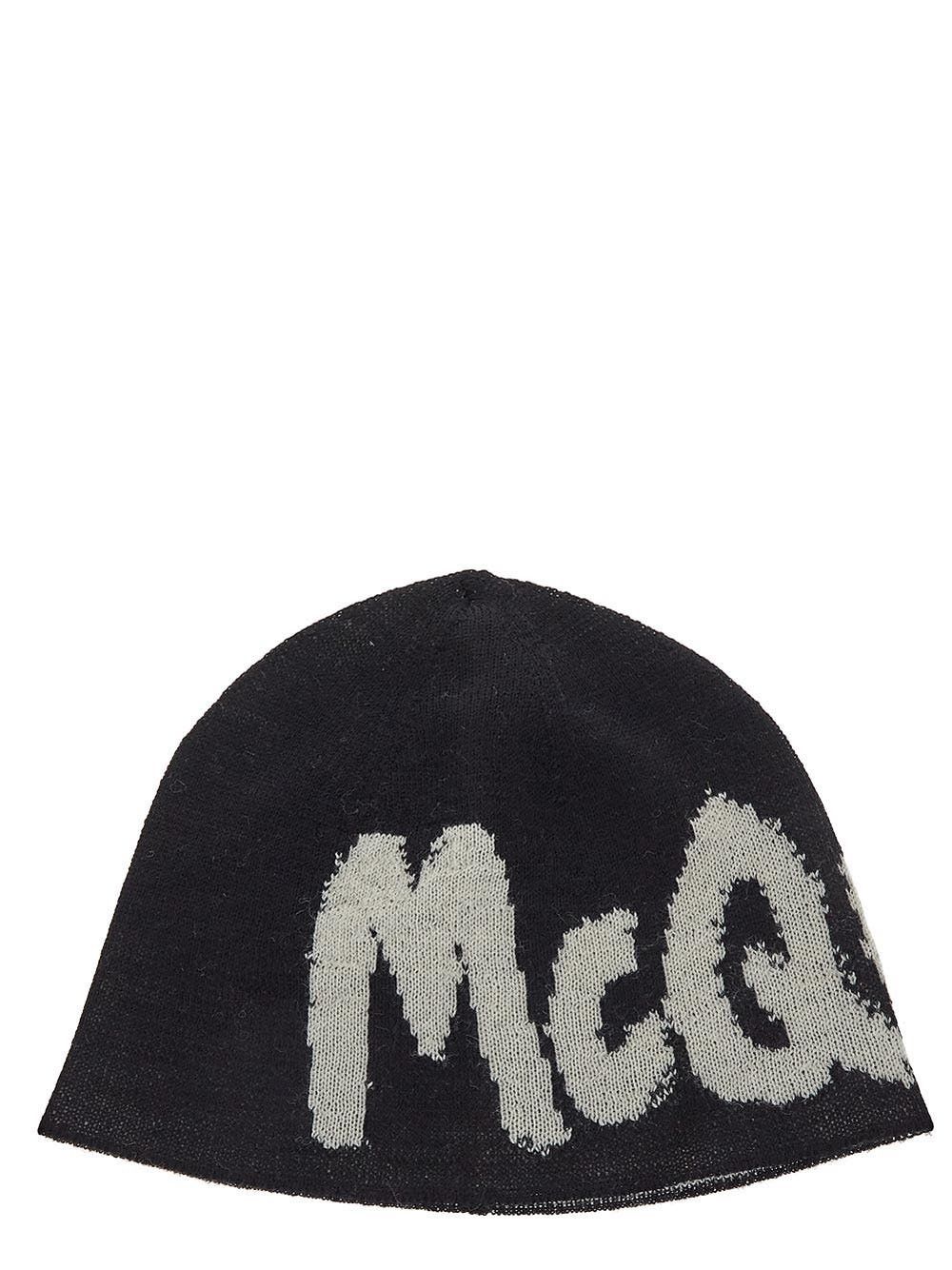 Alexander McQueen o1y1224 Size: S / Logo (Cap & Hat) in Black Size ONE SIZE - 1 Thumbnail