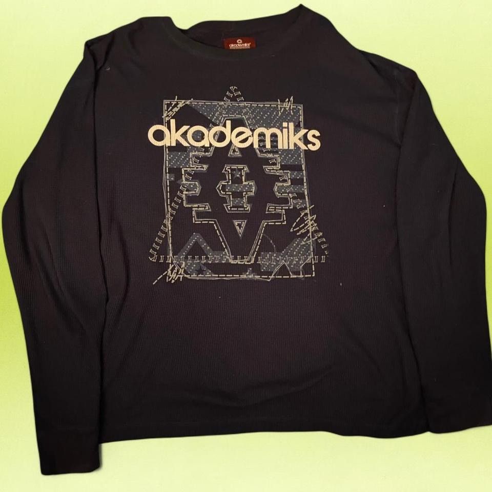 Akademiks Akademiks Blue Long Sleeve Thermal Size US XXL / EU 58 / 5 - 1 Thumbnail