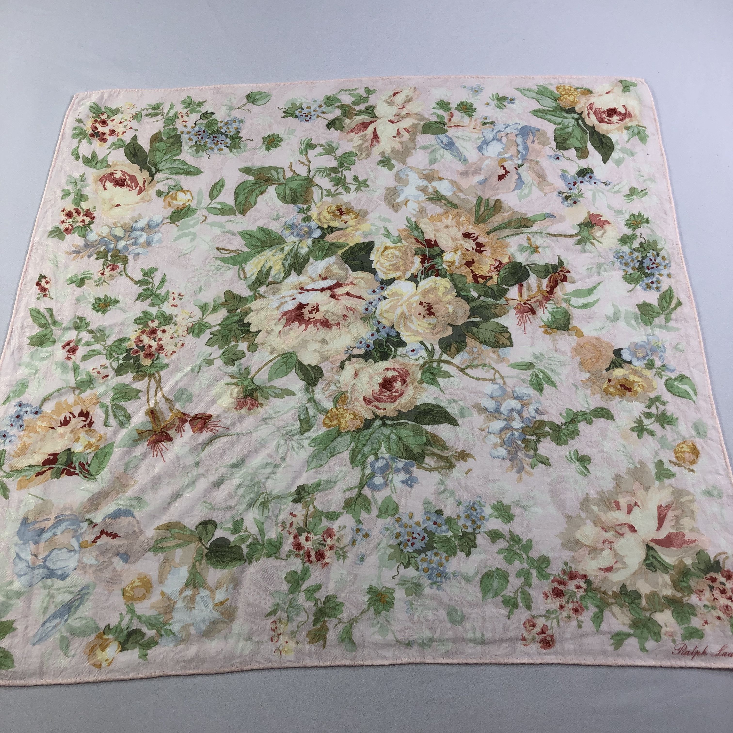 Ralph Lauren Ralph Lauren Floral Handkerchief Neckerchief Bandana H1776 Size ONE SIZE - 1 Thumbnail