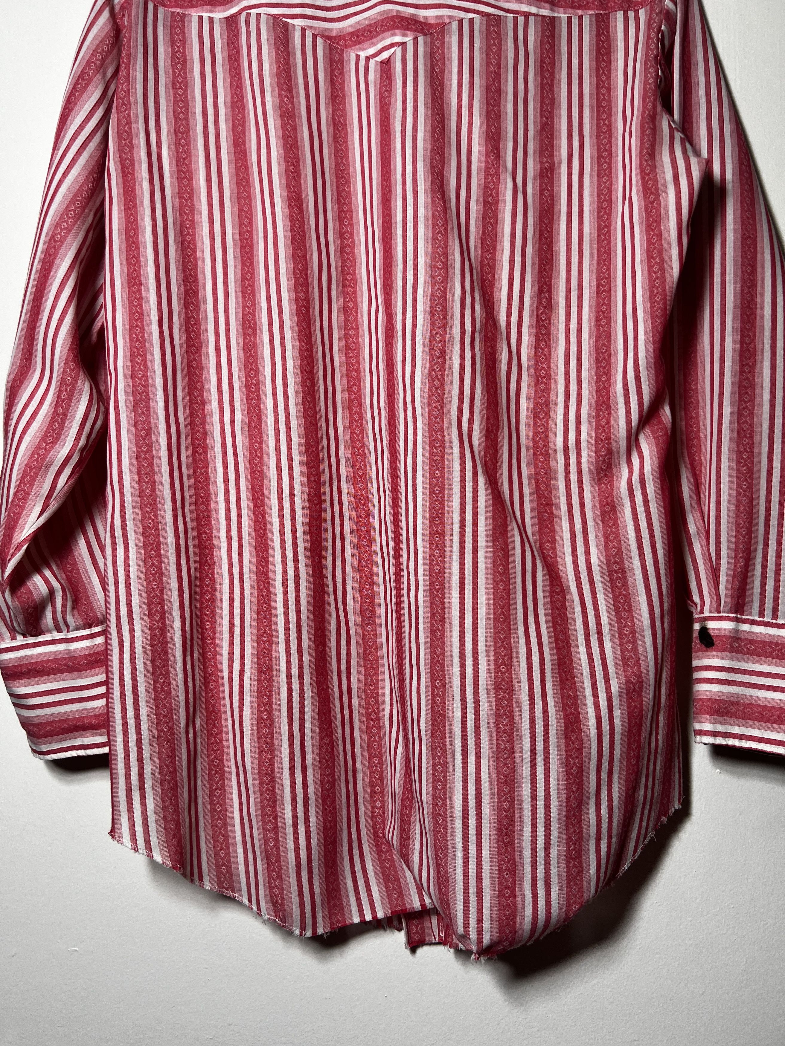 Vintage Vintage 1970's H Bar C California Ranchwear Red Button Up Size US S / EU 44-46 / 1 - 8 Thumbnail