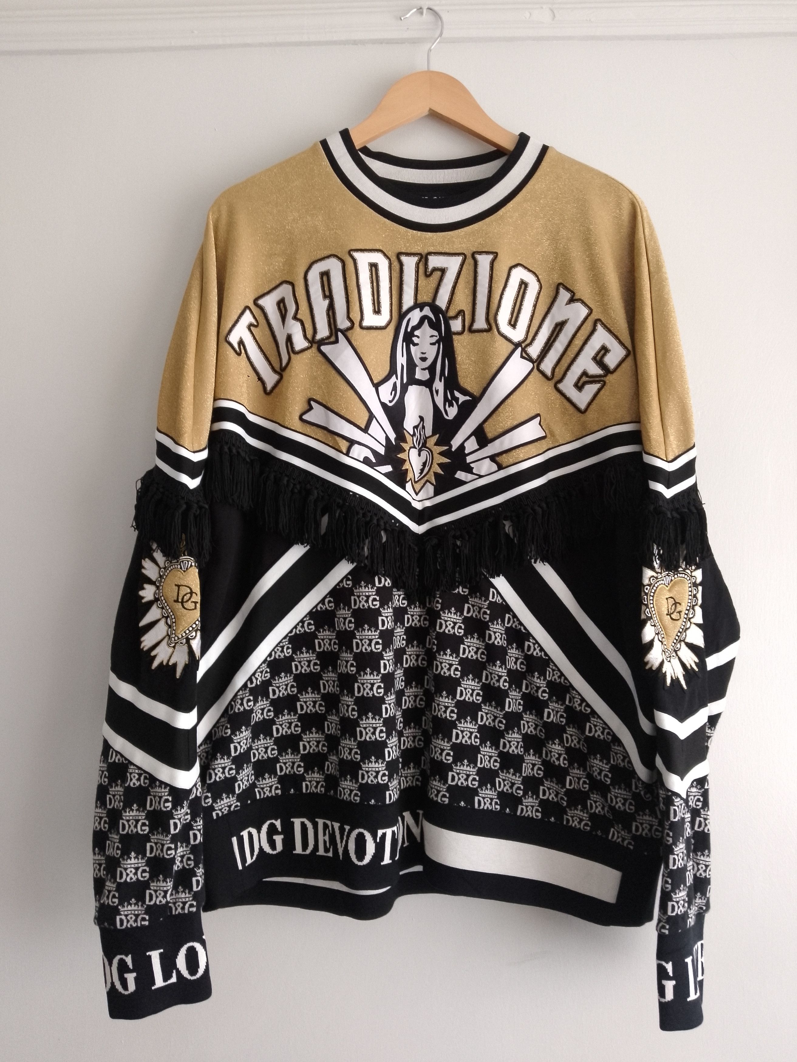 Dolce & Gabbana Tradizione devotion varsity sweatshirt Size US L / EU 52-54 / 3 - 1 Thumbnail