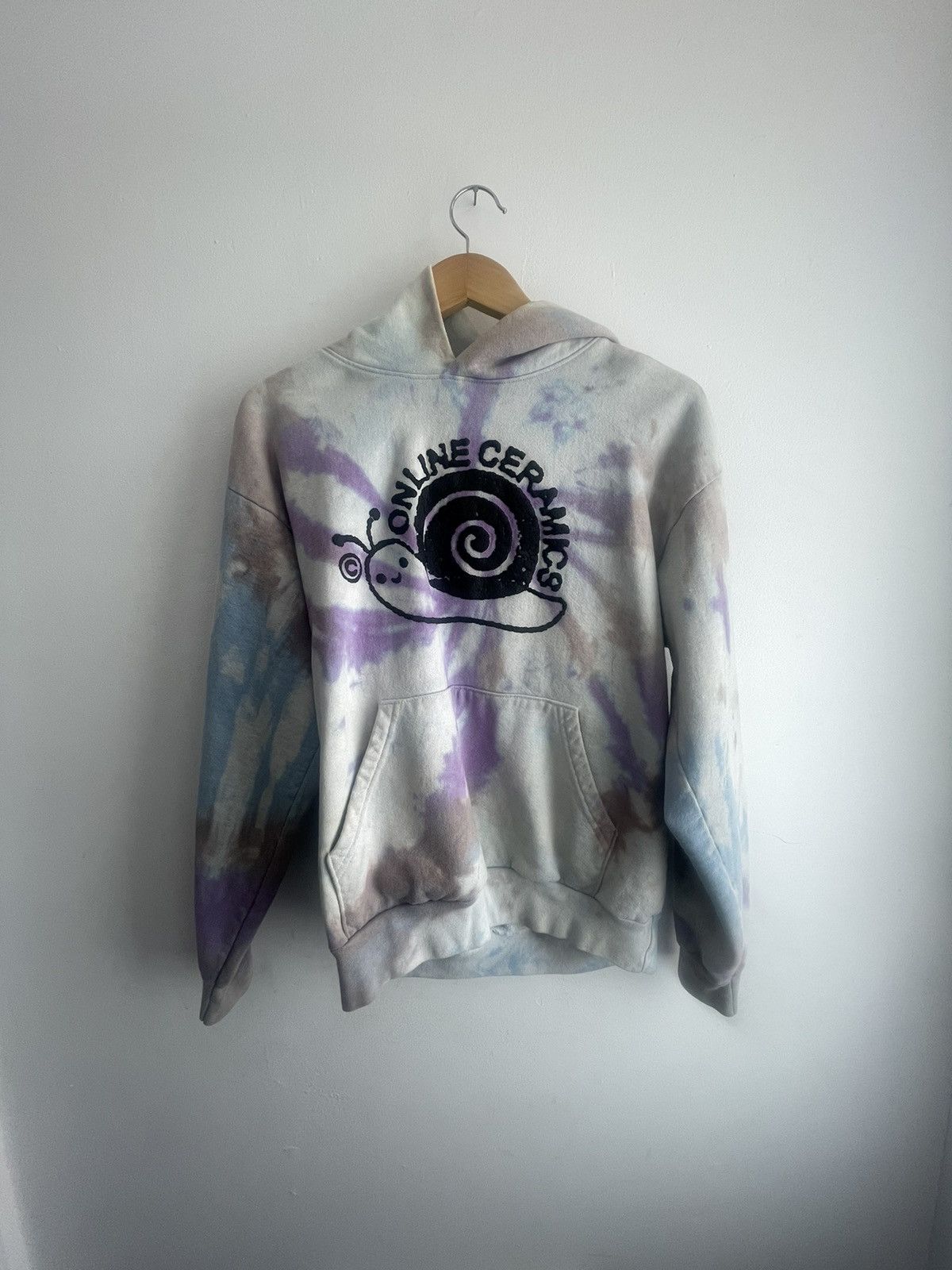 image of Online Ceramics Snail Logo in Purple, Men's (Size Medium)