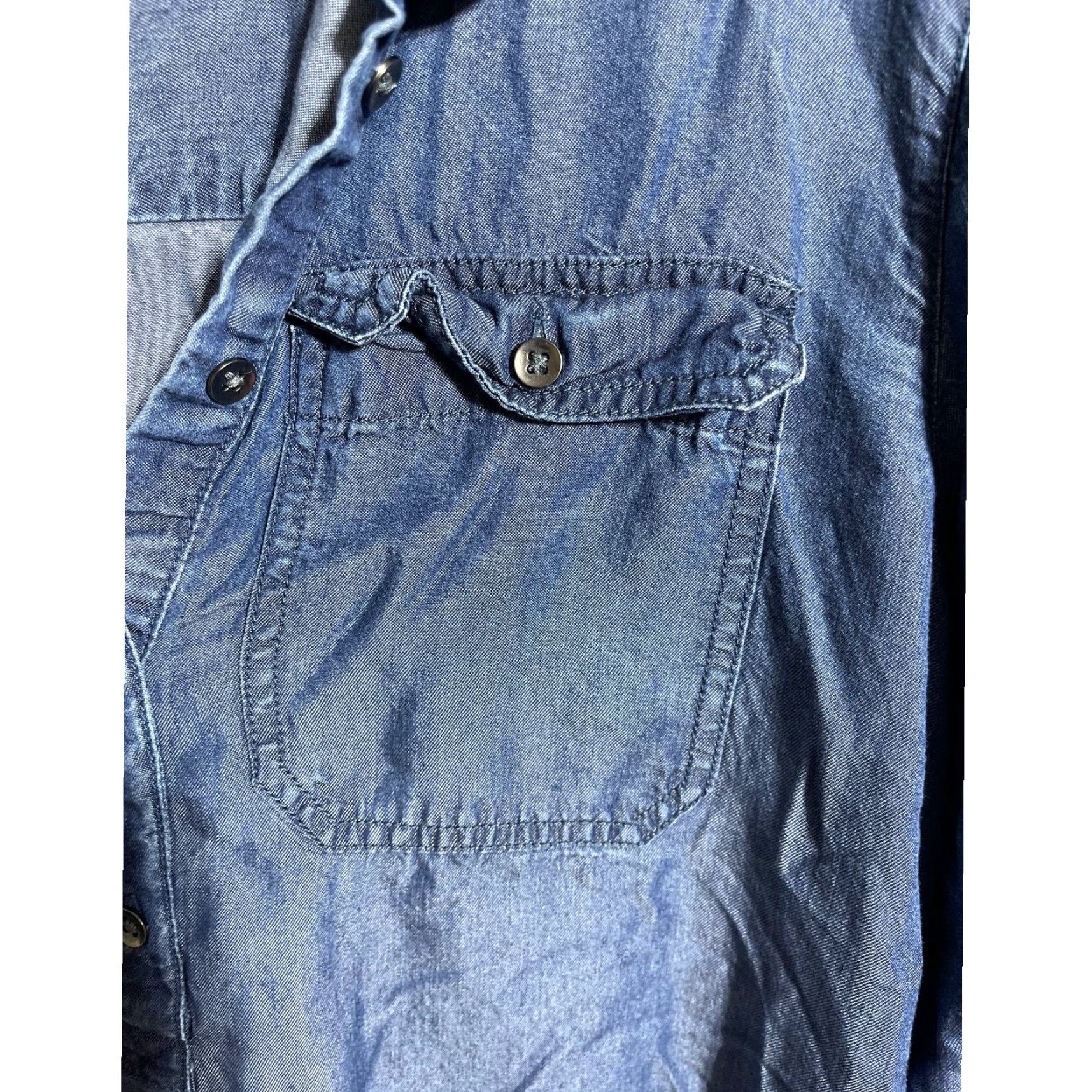Gap **Gap Denim Popover Dress Blue Womens Long Sleeve** User: Gap Denim Popover Dress Blue Womens Long Sleeve Size M / US 6-8 / IT 42-44 - 3 Thumbnail