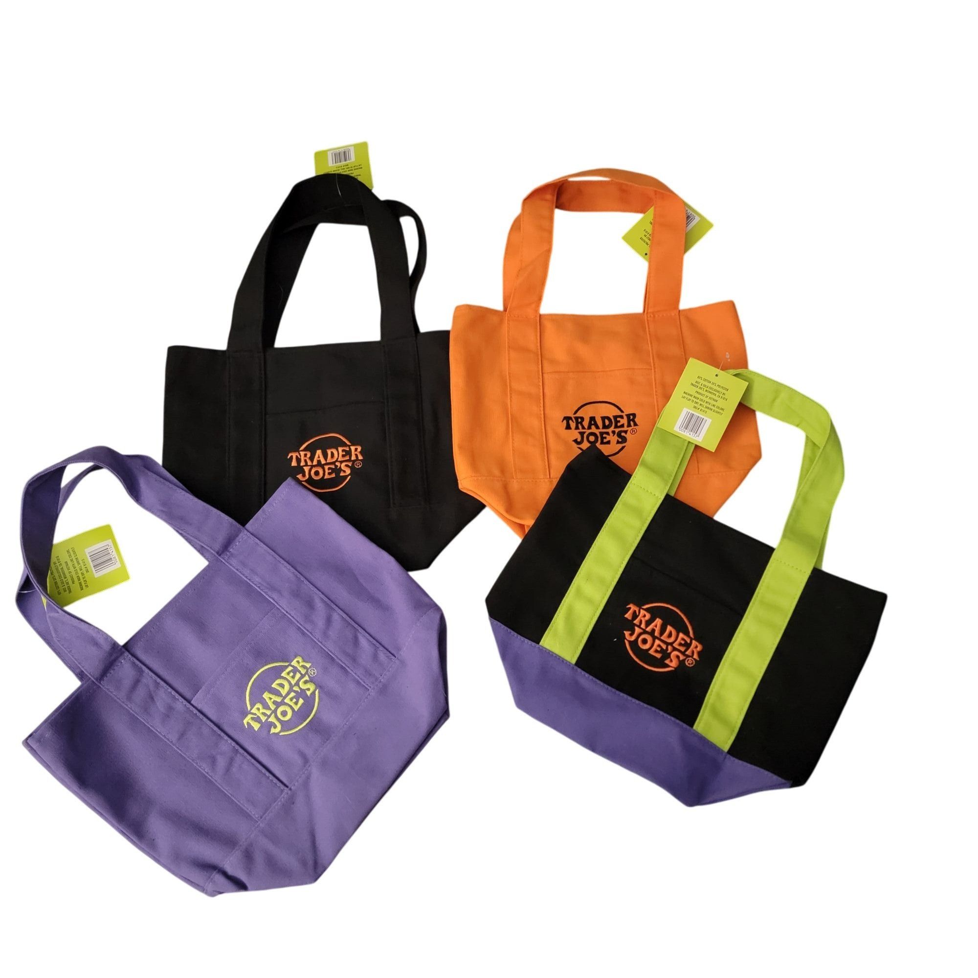 Other Limited Trader Joes Mini Halloween Canvas Tote Bag in Multic Size ONE SIZE - 1 Thumbnail