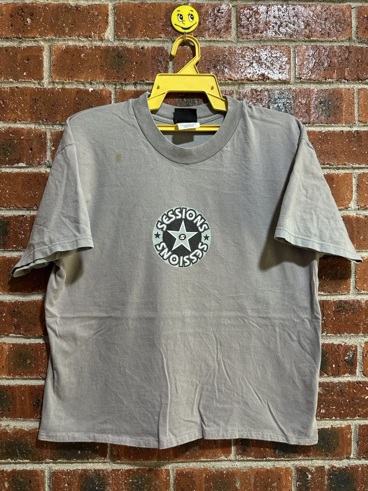 Sessions × Vintage Vintage Sessions Skateboard 90s Faded Tee Size US M / EU 48-50 / 2 - 1 Thumbnail