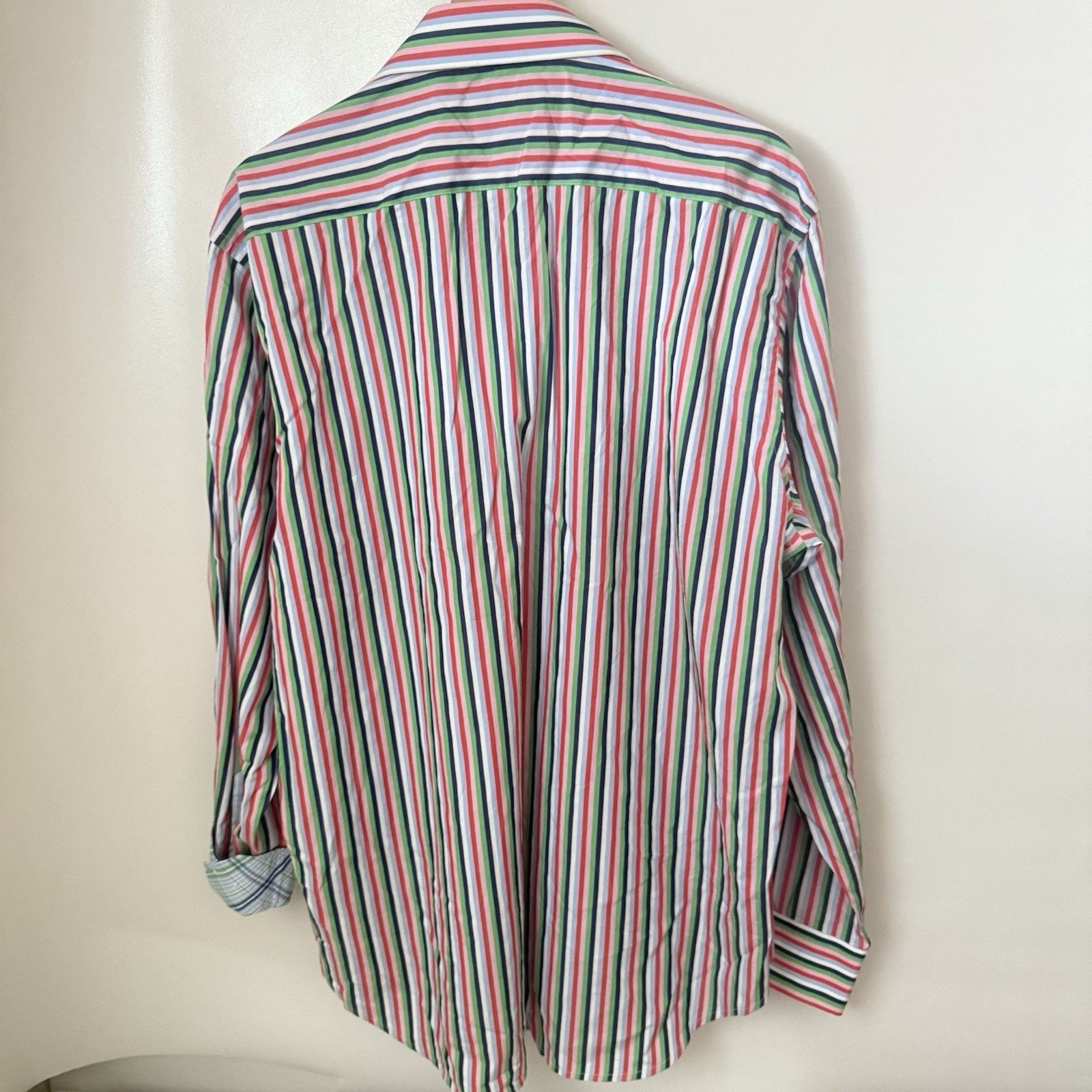 Tailorbyrd Mens Tailorbyrd Flip Cuff Modern Classic Timeless Shirt Size US XL / EU 56 / 4 - 2 Thumbnail