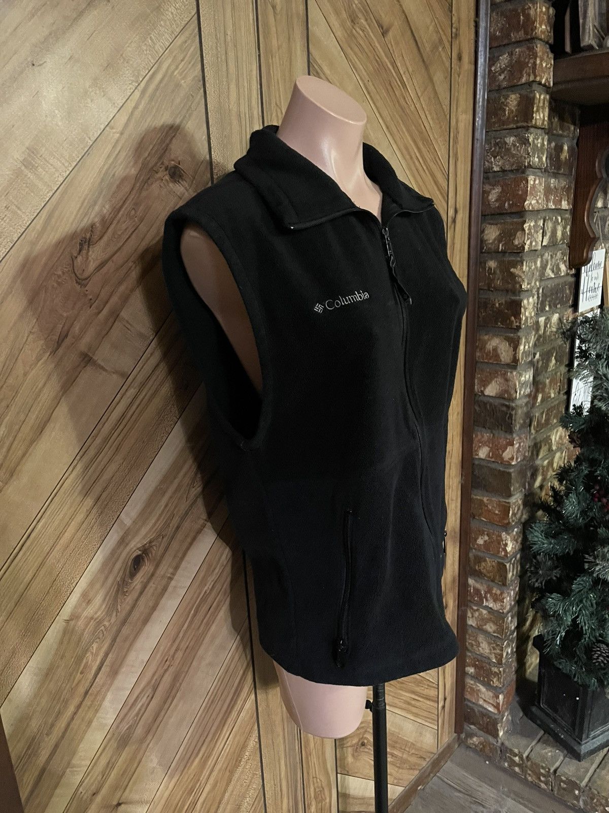 Columbia Columbia Men’s Sm Steens Mountain Black Fleece Zipper Vest Size US S / EU 44-46 / 1 - 3 Thumbnail