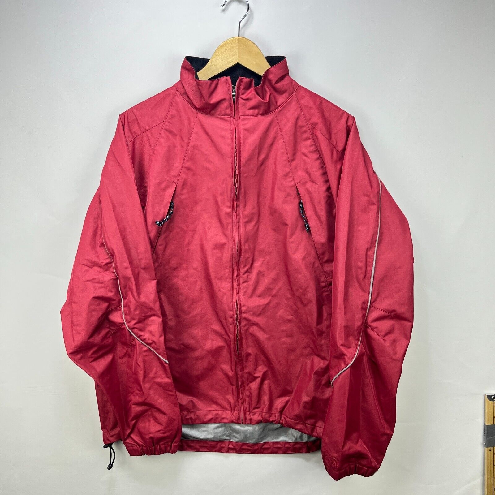 The North Face × Vintage Vintage 90s The North Face Windbreaker Jacket Size Large Red Size US L / EU 52-54 / 3 - 1 Thumbnail