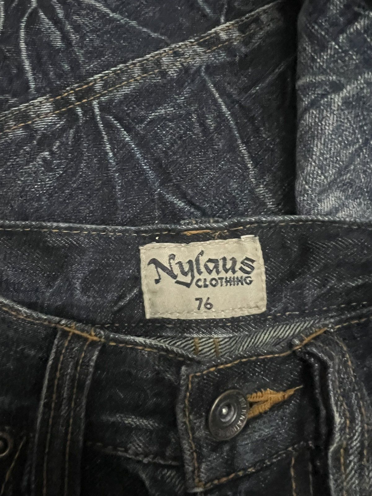 FLARED🔥NYLAUS DISTRESSED DENIM PANT