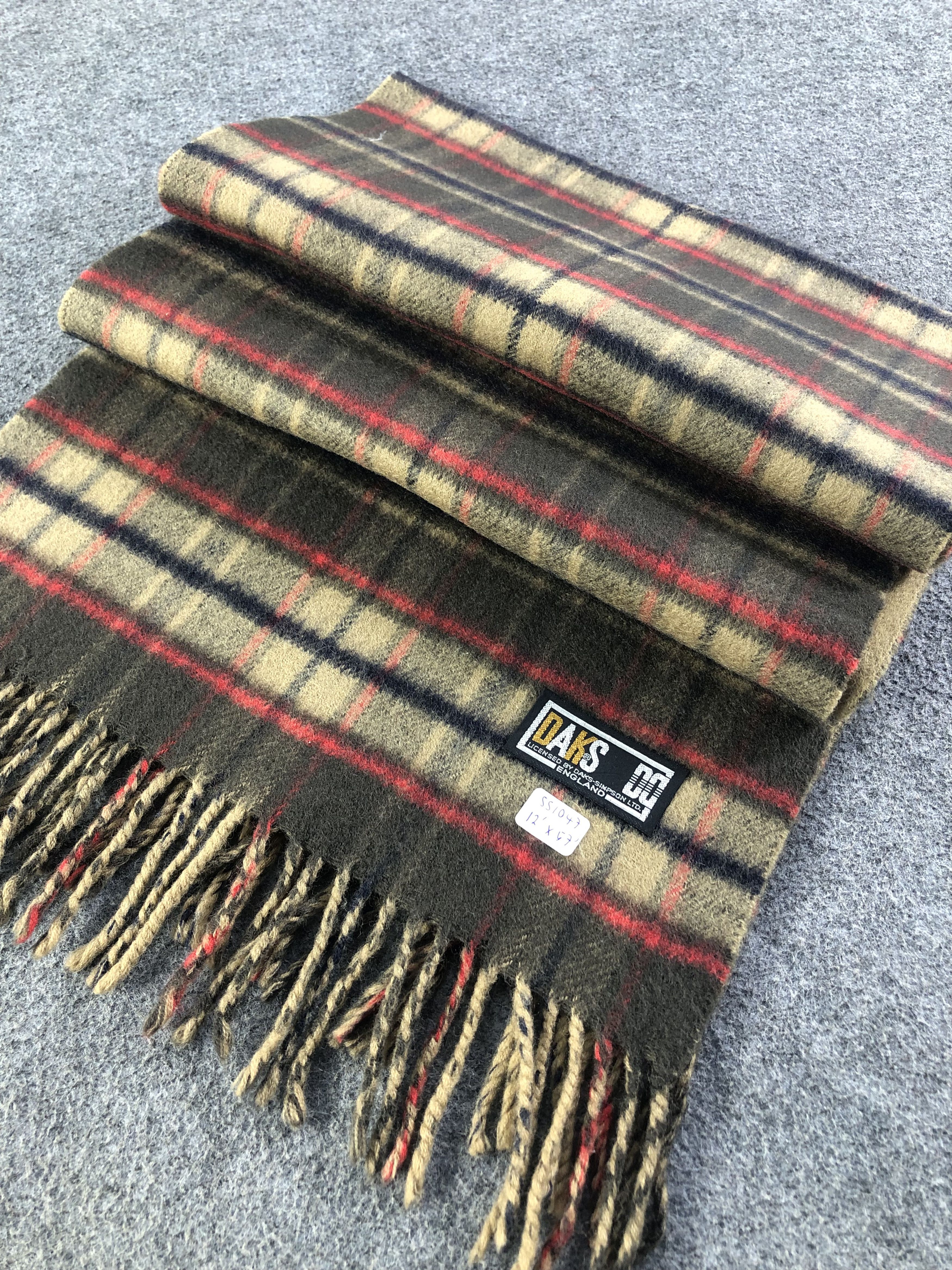 DAKS Daks Scarf / Muffler / Neckwear Size ONE SIZE - 3 Thumbnail