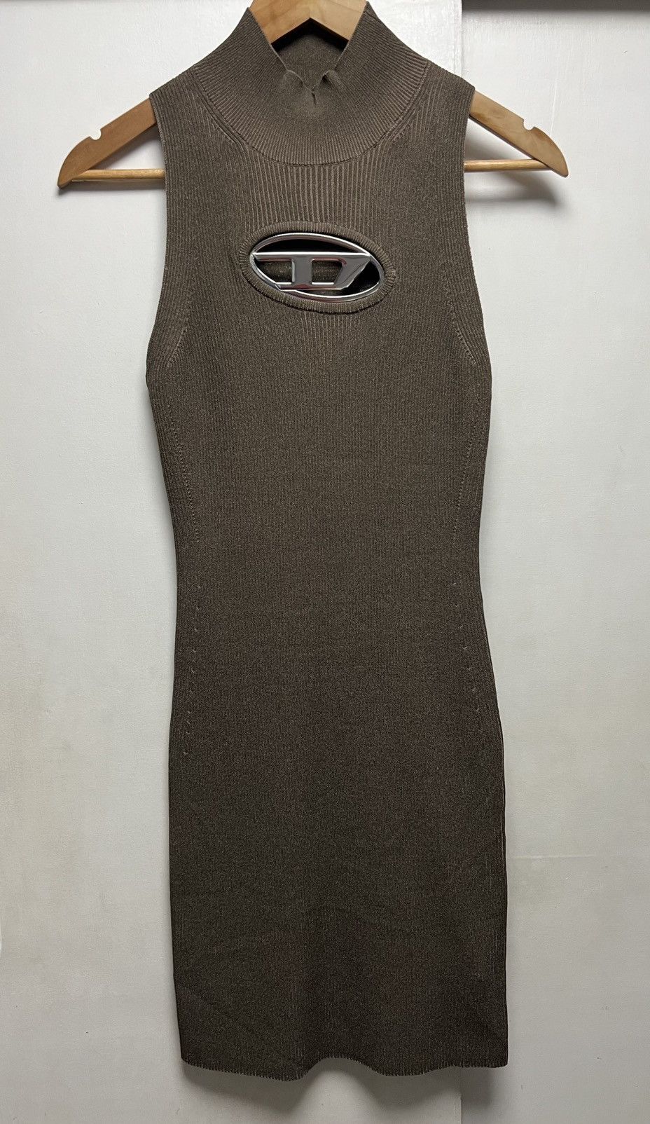 Diesel Diesel - M-Onerva Bodycon Mini Dress Size M / US 6-8 / IT 42-44 - 13 Thumbnail