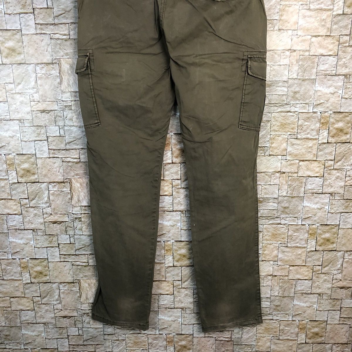 Japanese Brand × Uniqlo Uniqlo Brown Cargo Multipocket Pants #A430 Size US 31 - 16 Thumbnail