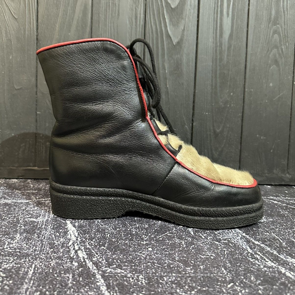 Japanese Brand Kandahar Vintage Swiss Handmade Women’s Fur Boots 22.5 cm Size US 5.5 / IT 35.5 - 8 Thumbnail
