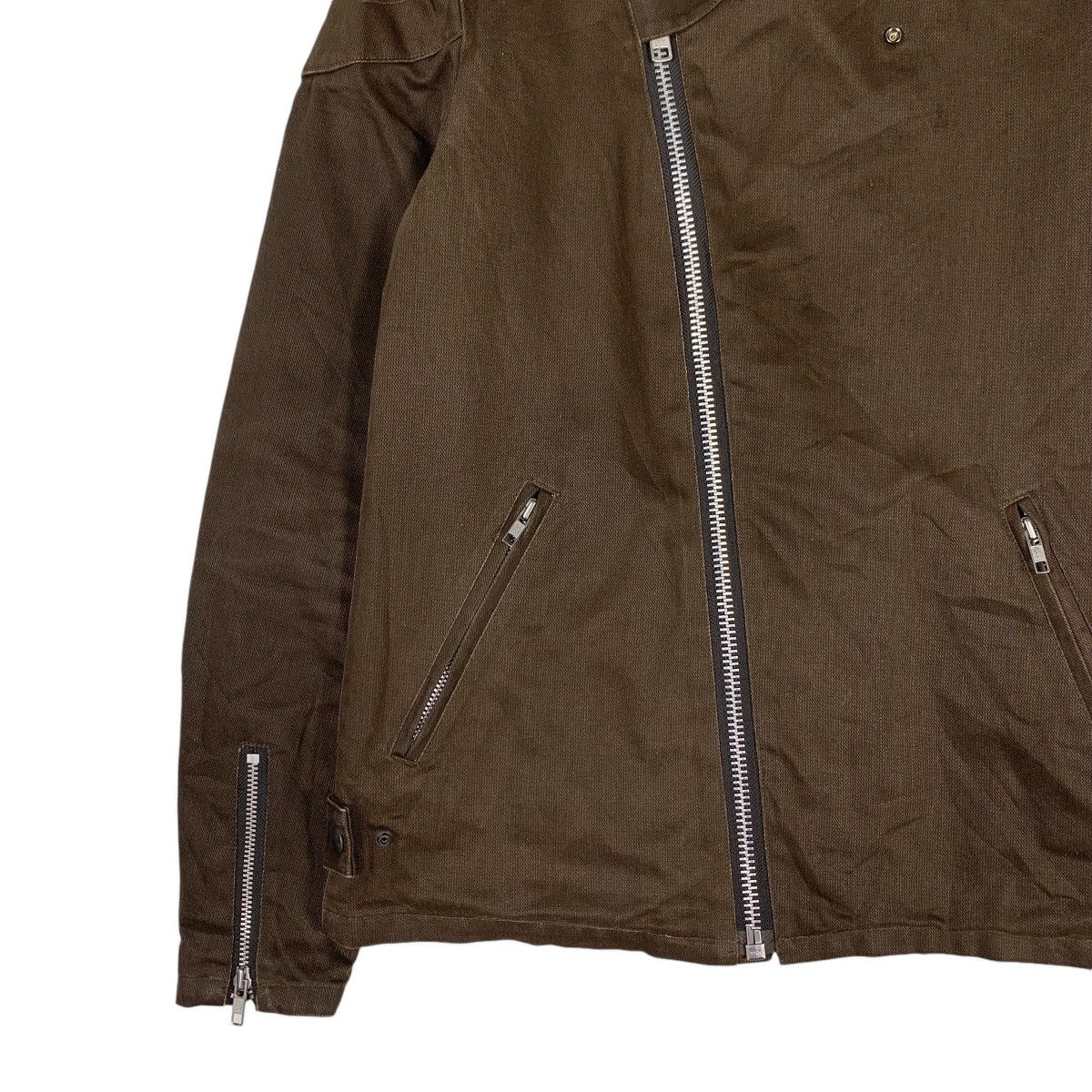 Japanese Brand REATS TAILOR ZAZOUS Asymmetrical Jacket #1285-C58 Size US S / EU 44-46 / 1 - 3 Thumbnail