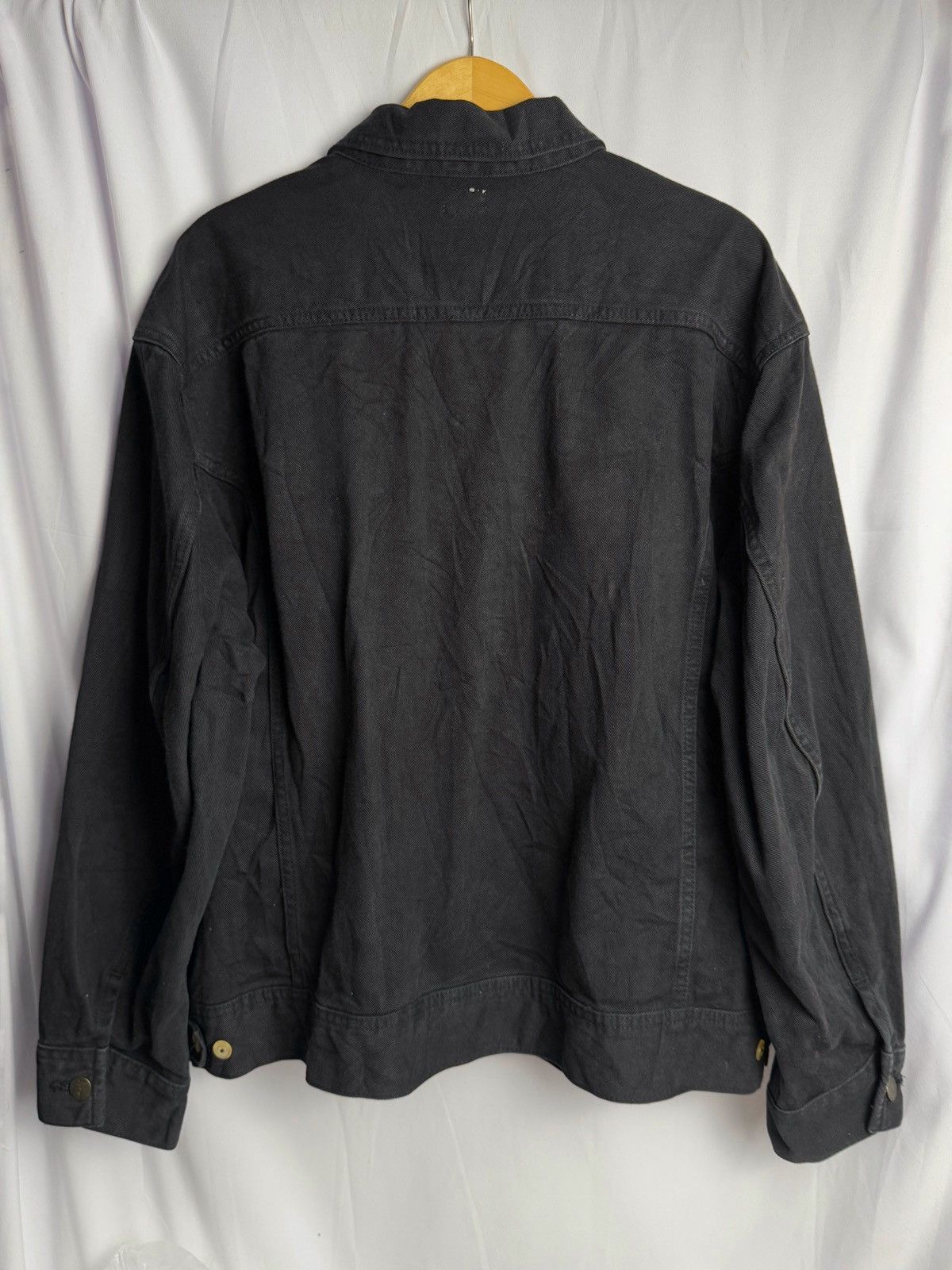 Japanese Brand × Lee × RRL Ralph Lauren LEE Type 2 Pocket Boxy Denim Black Jacket Size US M / EU 48-50 / 2 - 4 Thumbnail