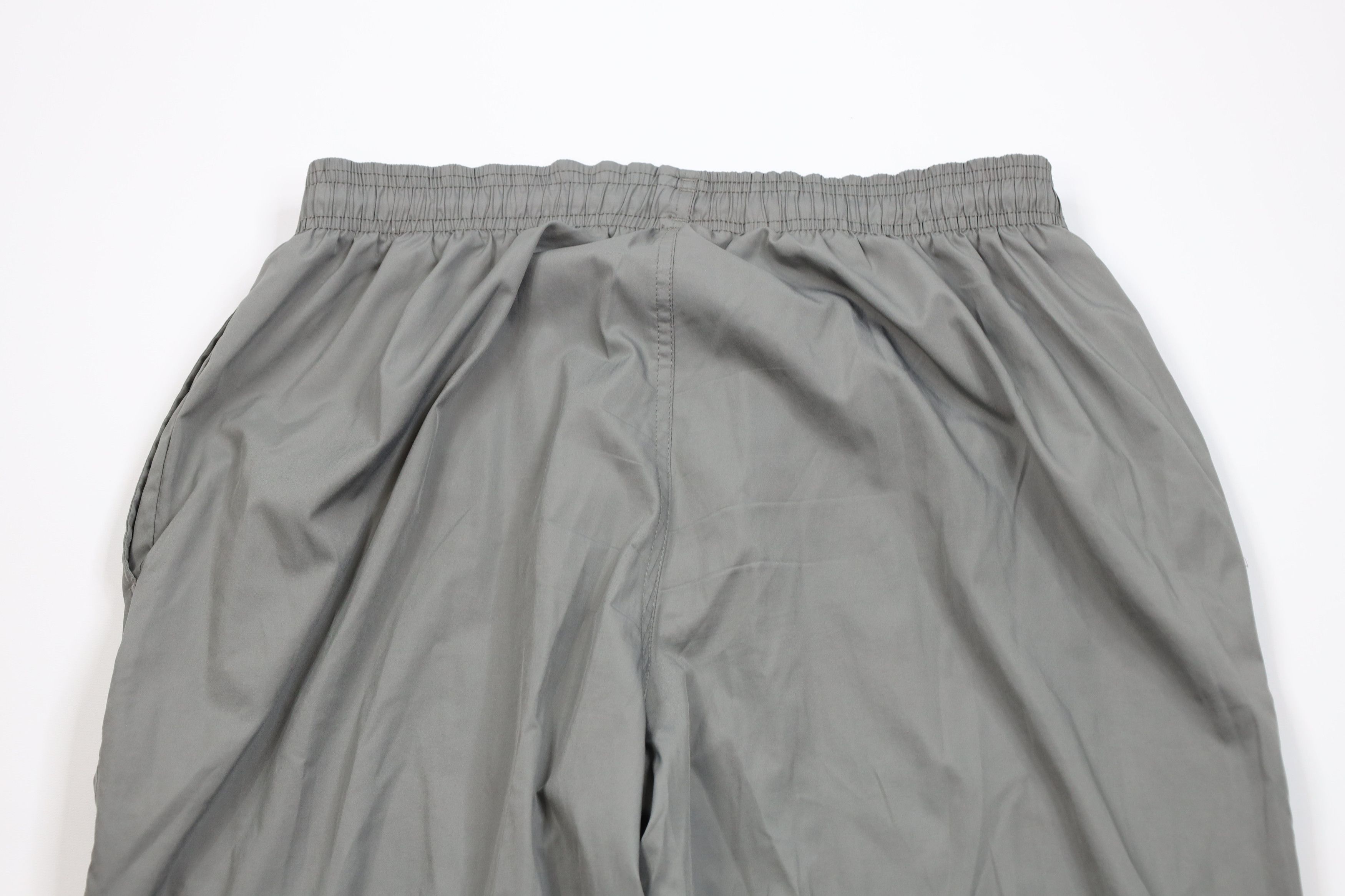 Reebok Vintage 90s Y2K Reebok Lined Wide Leg Windbreaker Pants Gray Size US 36 / EU 52 - 12 Thumbnail