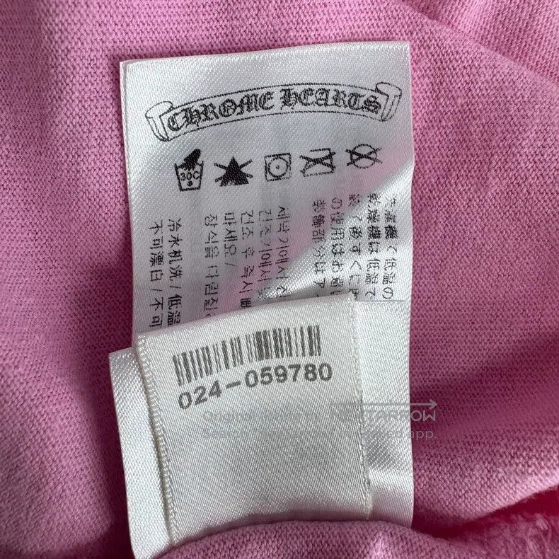 Chrome Hearts CHROME HEARTS Size XS Pink printed pocket sweater Size US XS / EU 42 / 0 - 5 Thumbnail