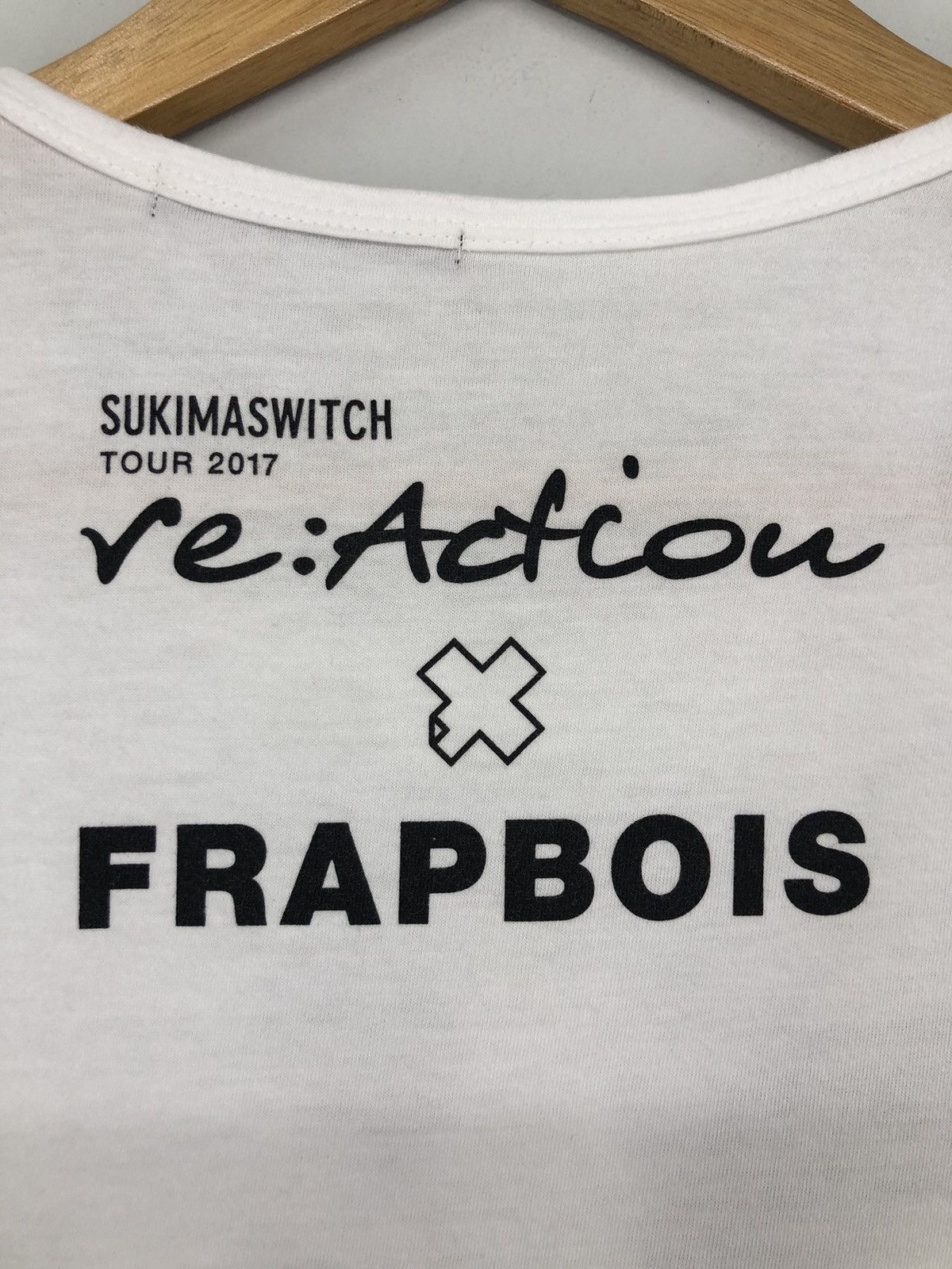Frapbois Frapbois x Sukima Switch Tour 2017 Re:Action Big Logo Tshirt Size US M / EU 48-50 / 2 - 15 Thumbnail