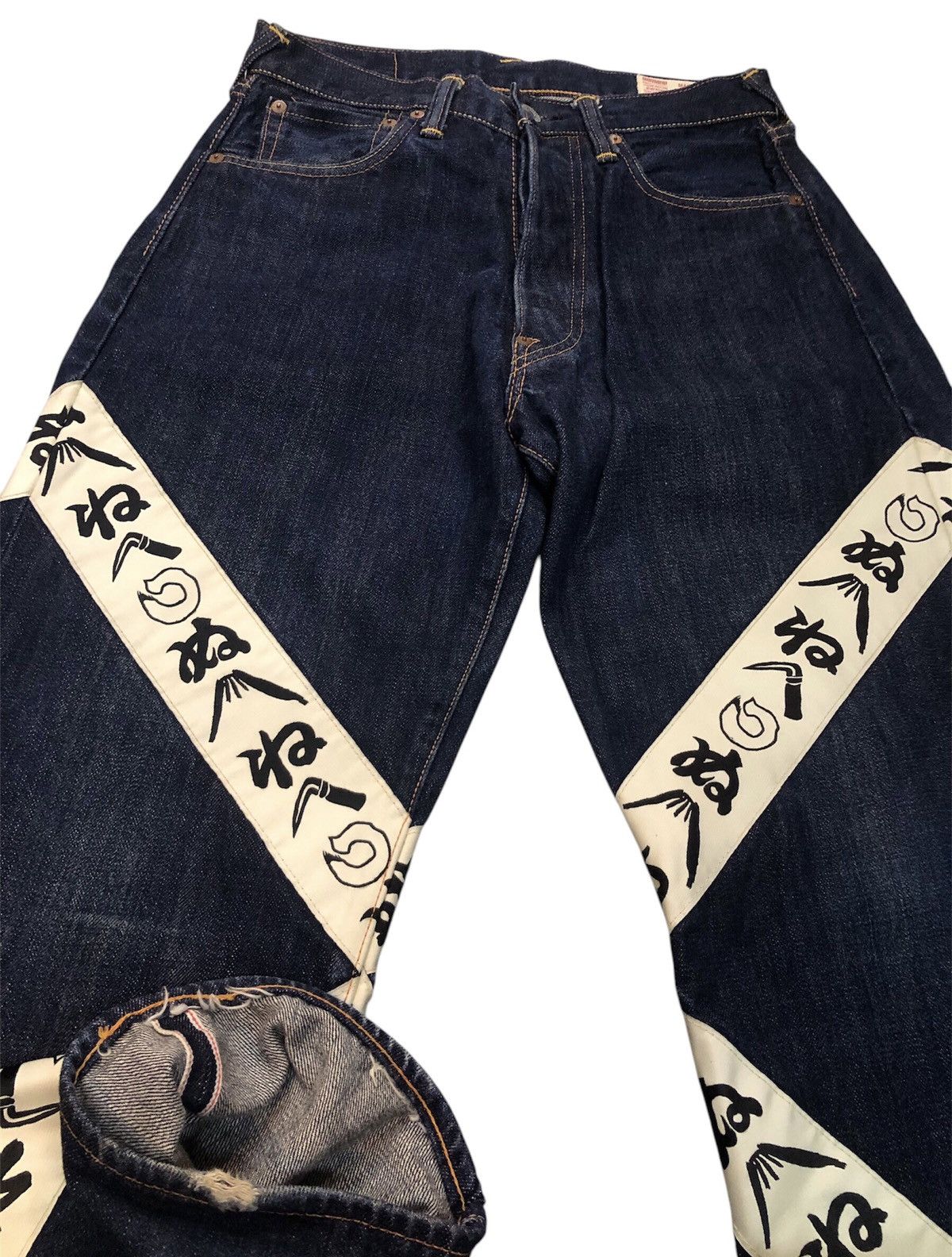 Evisu Rare Evisu Yamane Selvedge Denim Jeans Size US 30 / EU 46 - 4 Thumbnail