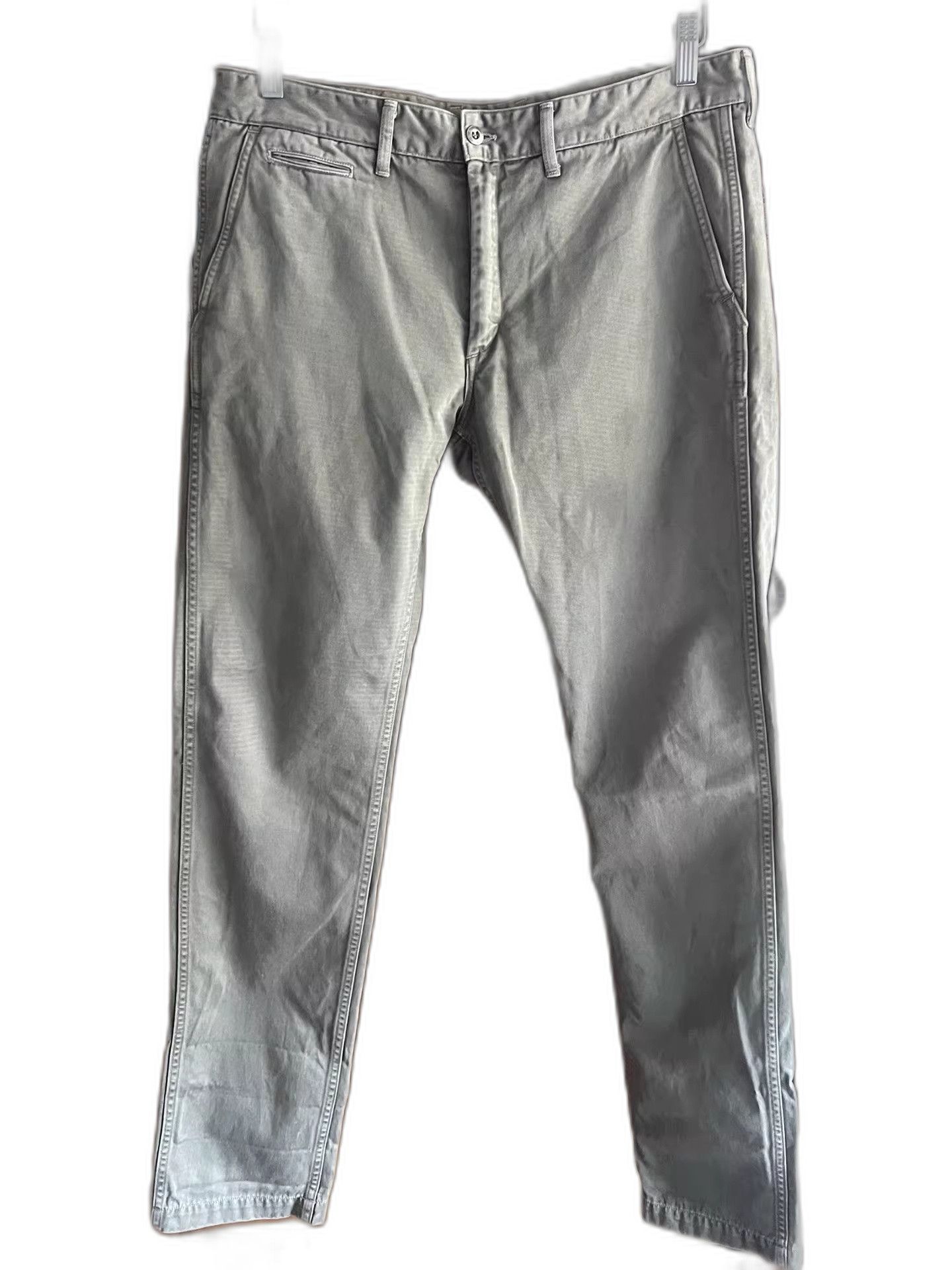 KURO Kuro Japanese Olive Green Officer Pants Size US 33 - 1 Thumbnail