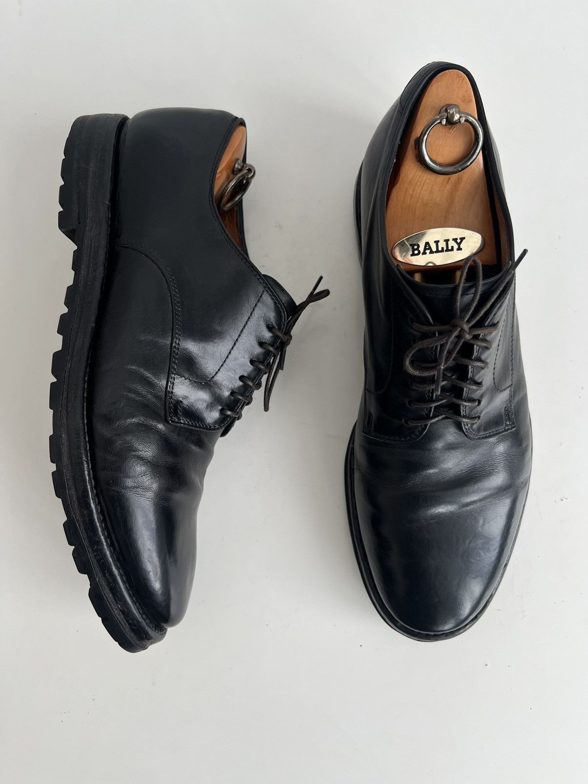 Officine Creative 🔥Officine Creative Aspen 001 Leather Derby Boots Black Size US 10.5 / EU 43-44 - 10 Thumbnail