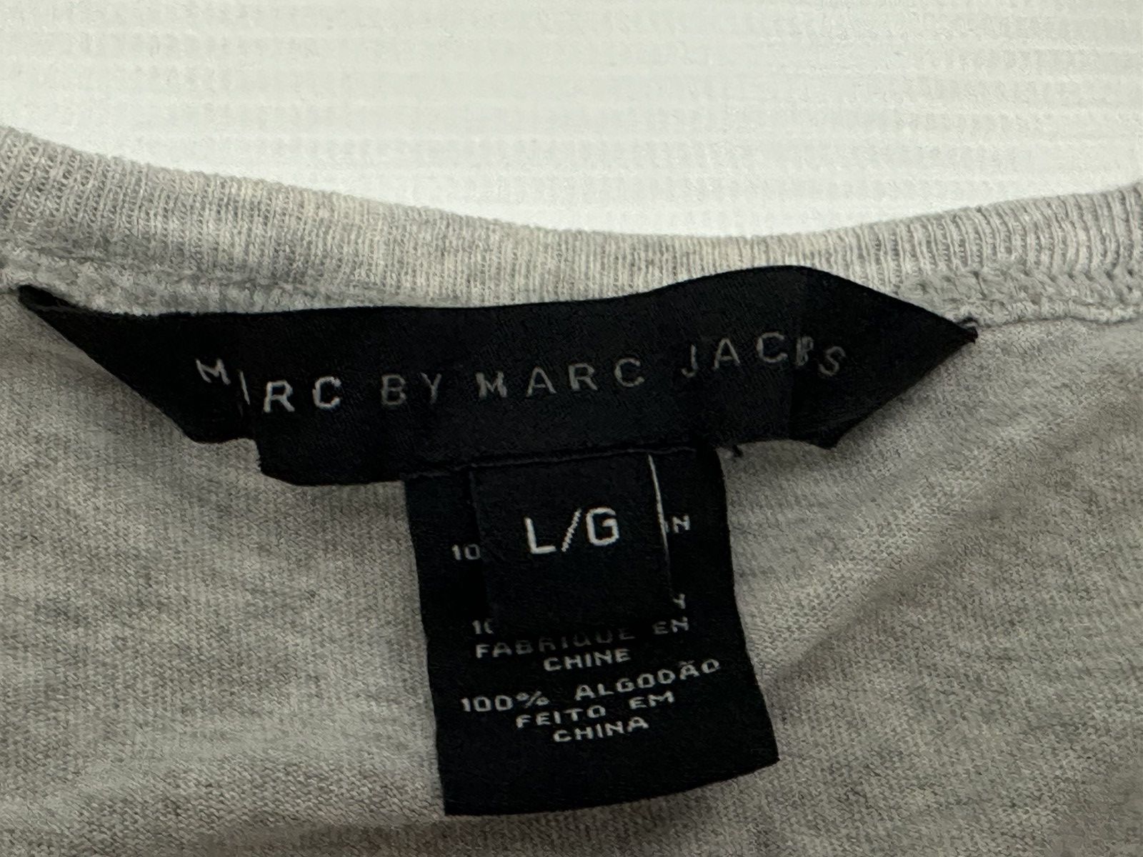 Marc Jacobs Marc by Marc Jacobs Grey T-shirt Size US L / EU 52-54 / 3 - 8 Thumbnail