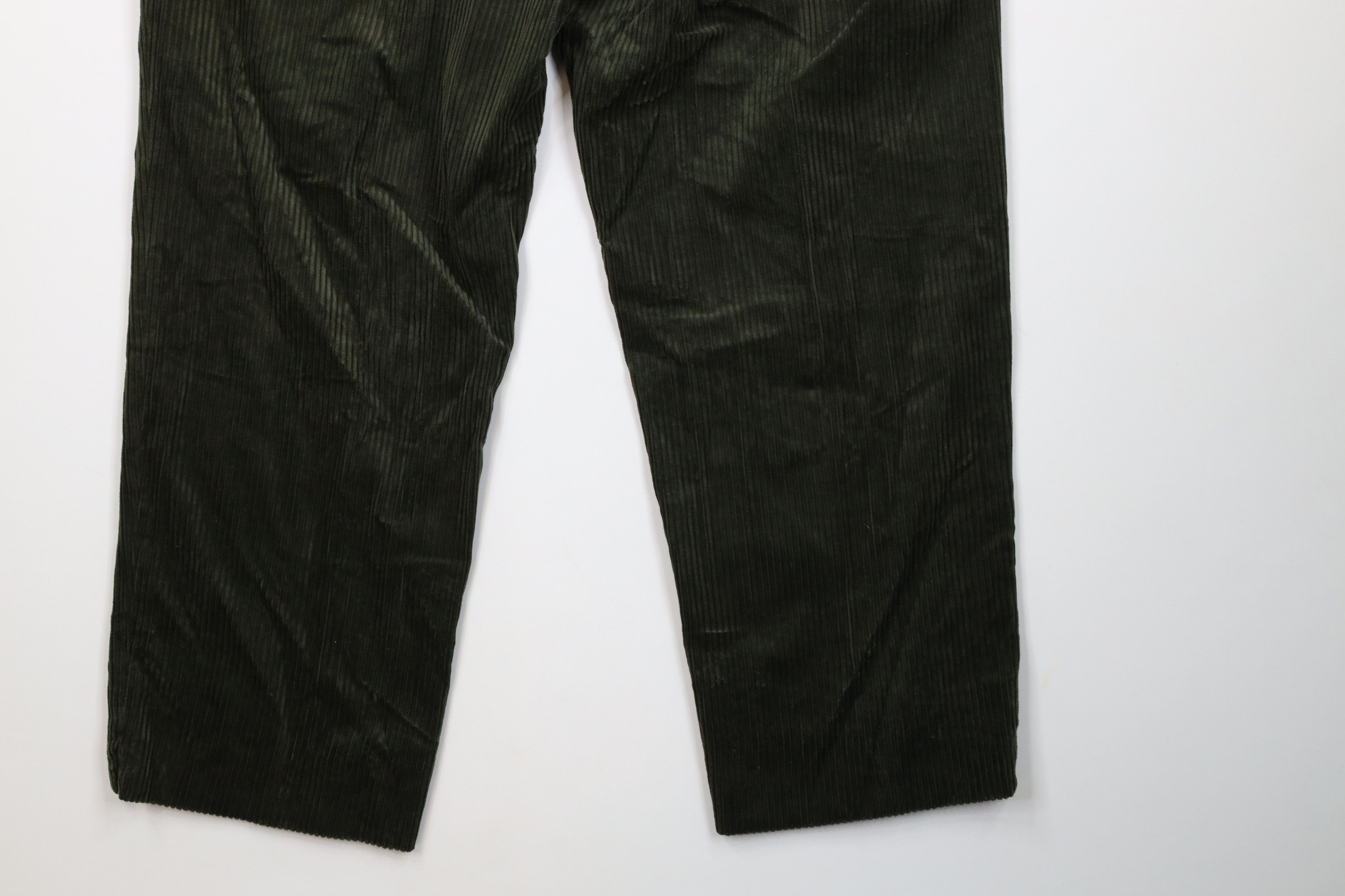 Vintage Vintage 90s Y2K Streetwear Wide Leg Chino Pants Green Size US 38 / EU 54 - 12 Thumbnail