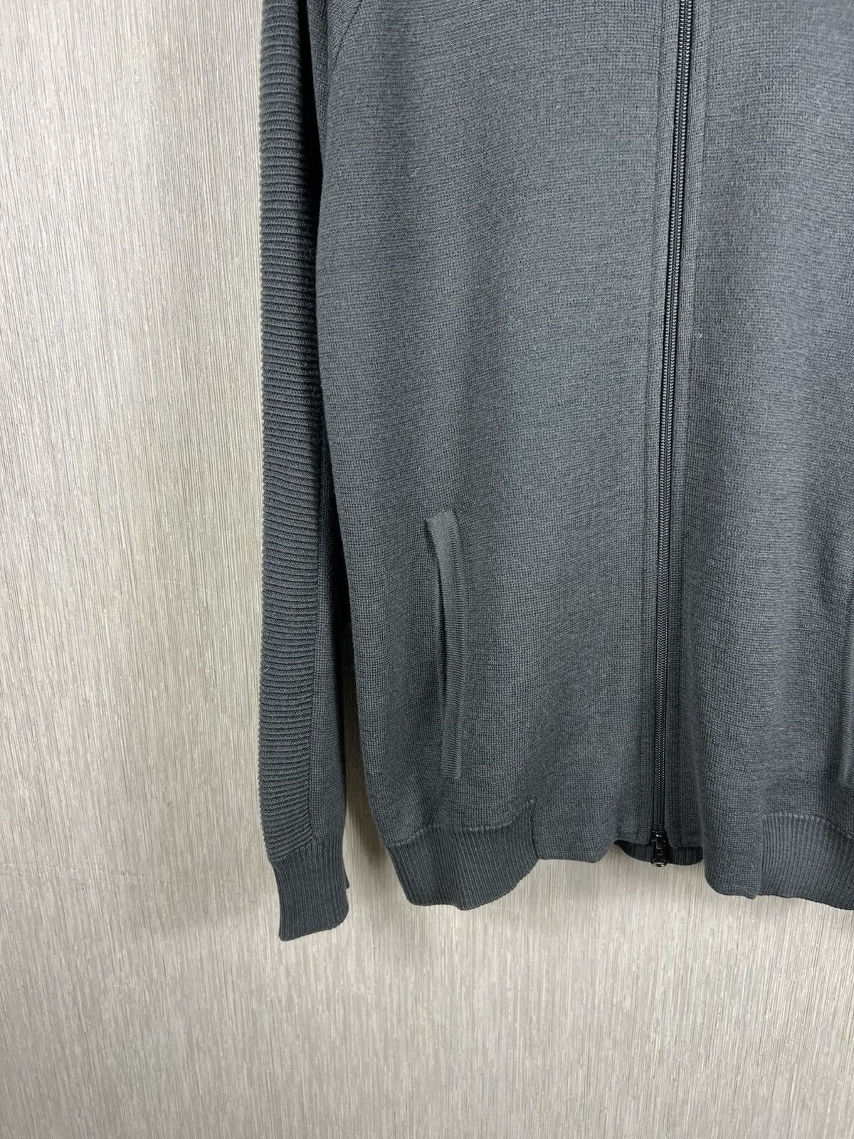 Emporio Armani EA7 Emporio Armani wool knitted hoodie zip cardigan knit Size US XL / EU 56 / 4 - 7 Thumbnail
